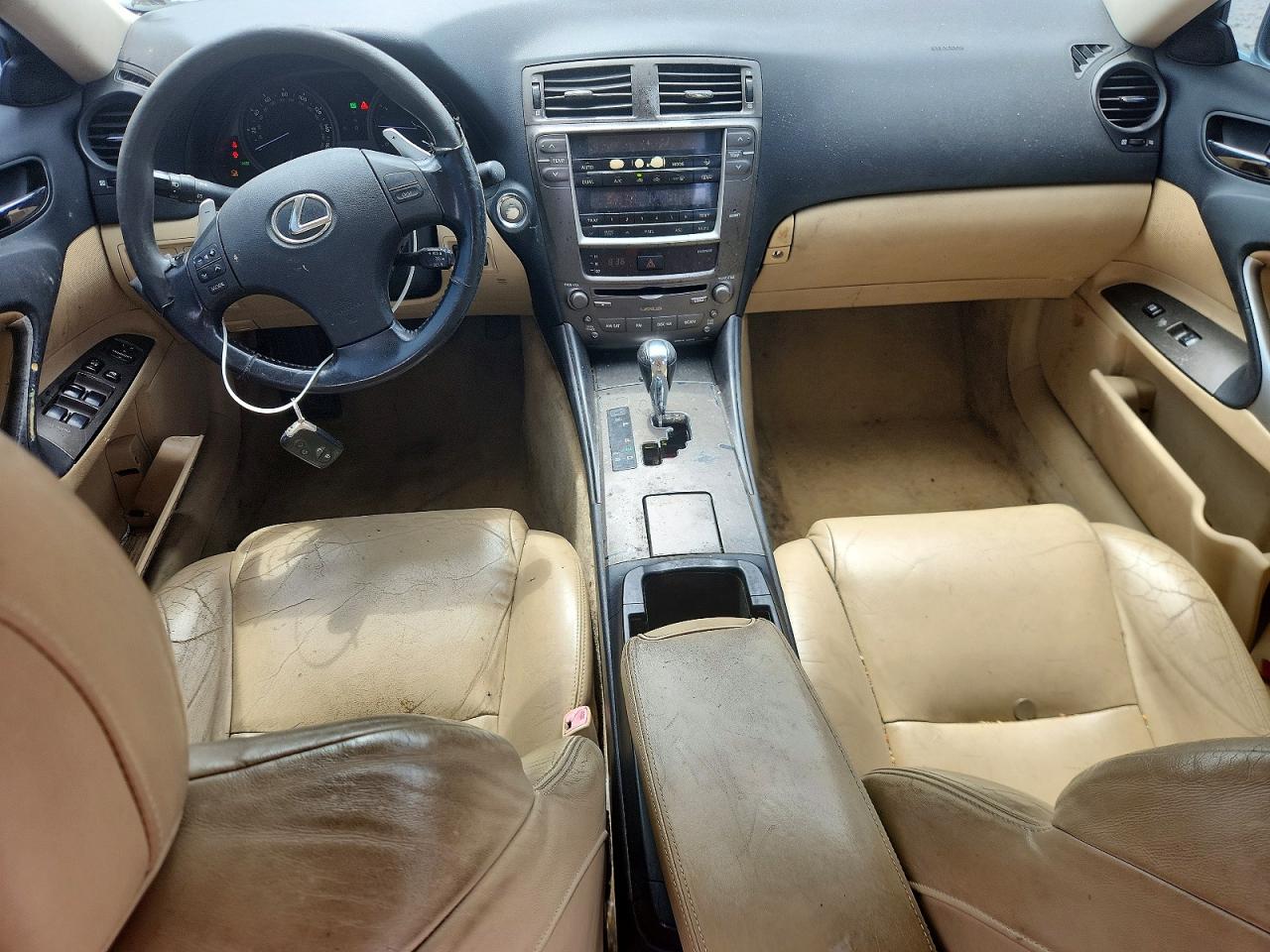 2006 Lexus Is 250 Blue vin: JTHBK262765000773