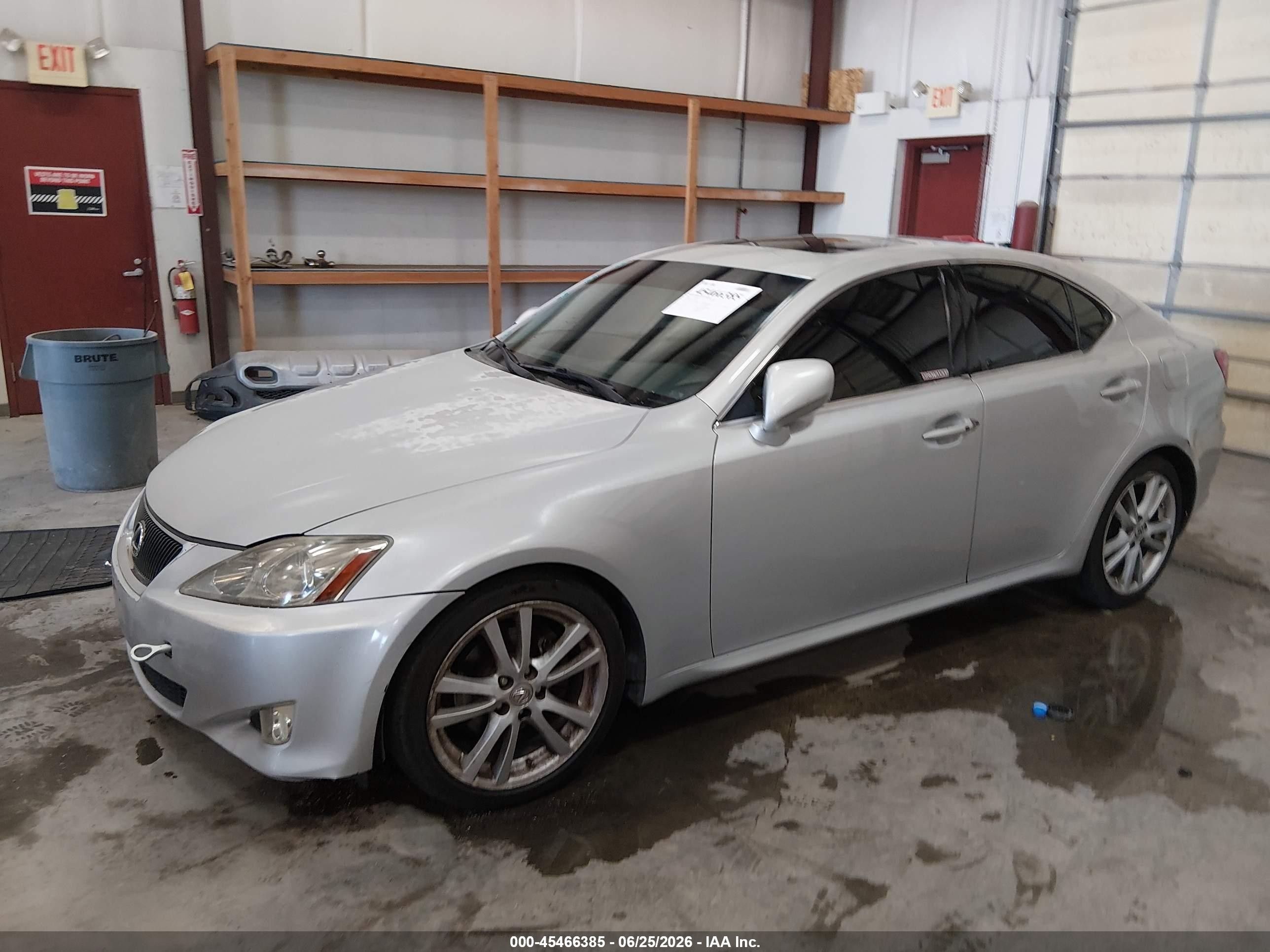 2006 Lexus Is 250   Gray vin: JTHBK262765002975