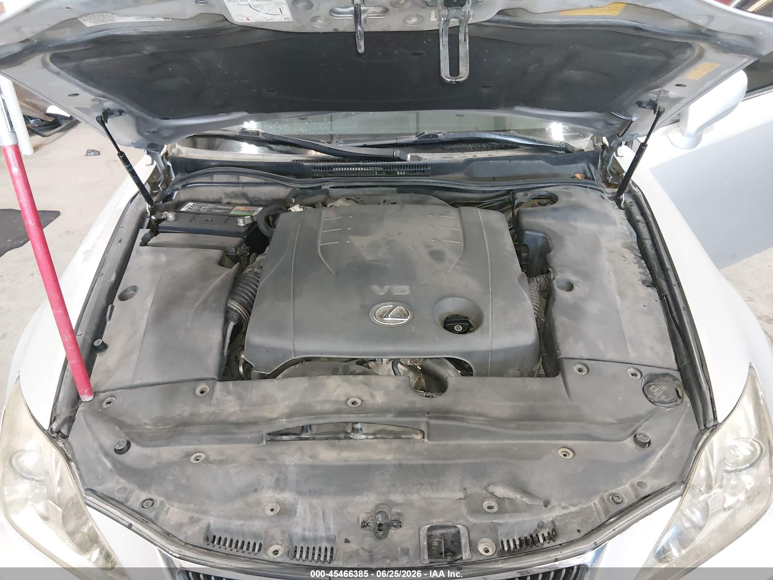 2006 Lexus Is 250   Gray vin: JTHBK262765002975