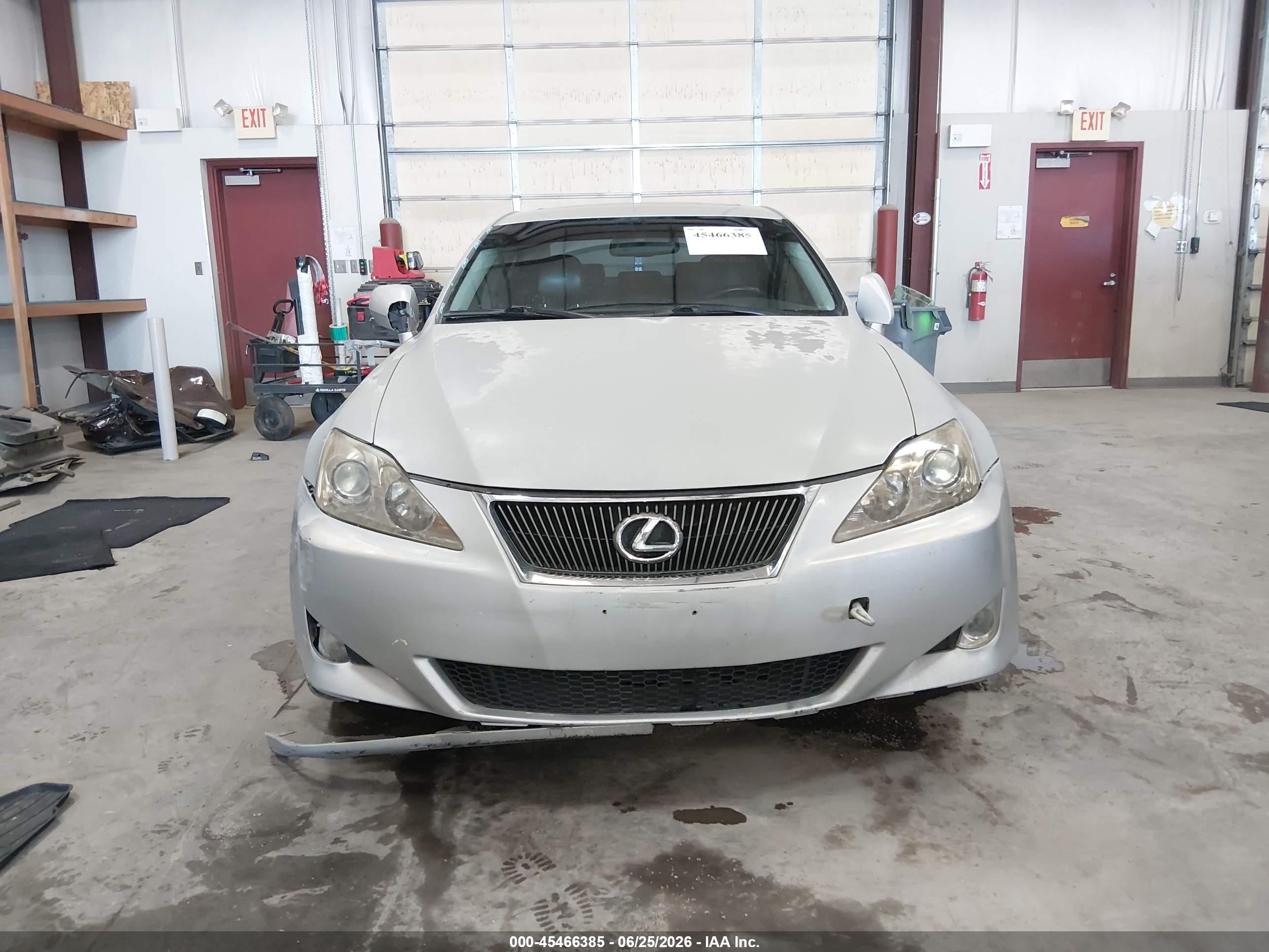 2006 Lexus Is 250   Gray vin: JTHBK262765002975