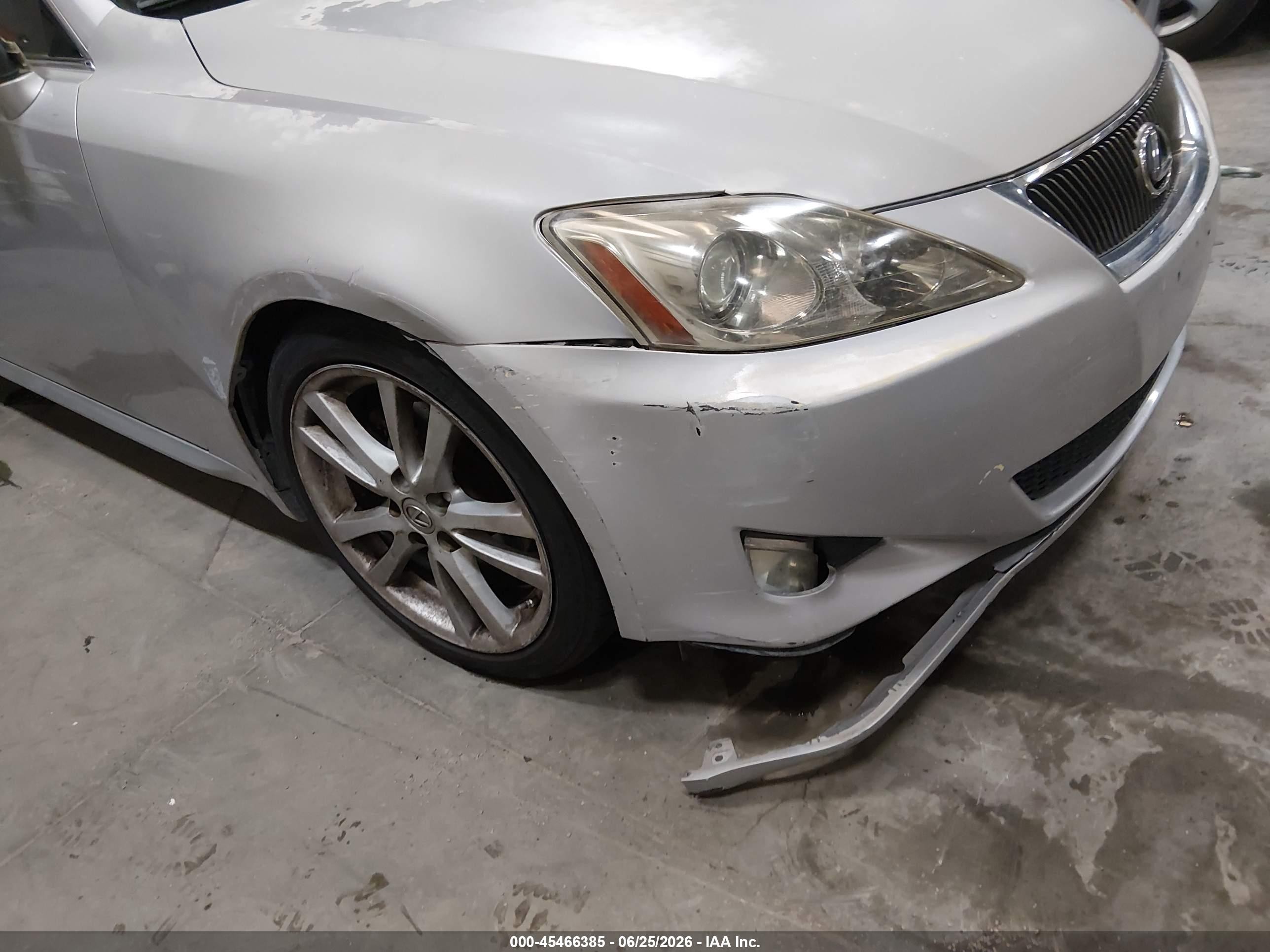 2006 Lexus Is 250   Gray vin: JTHBK262765002975