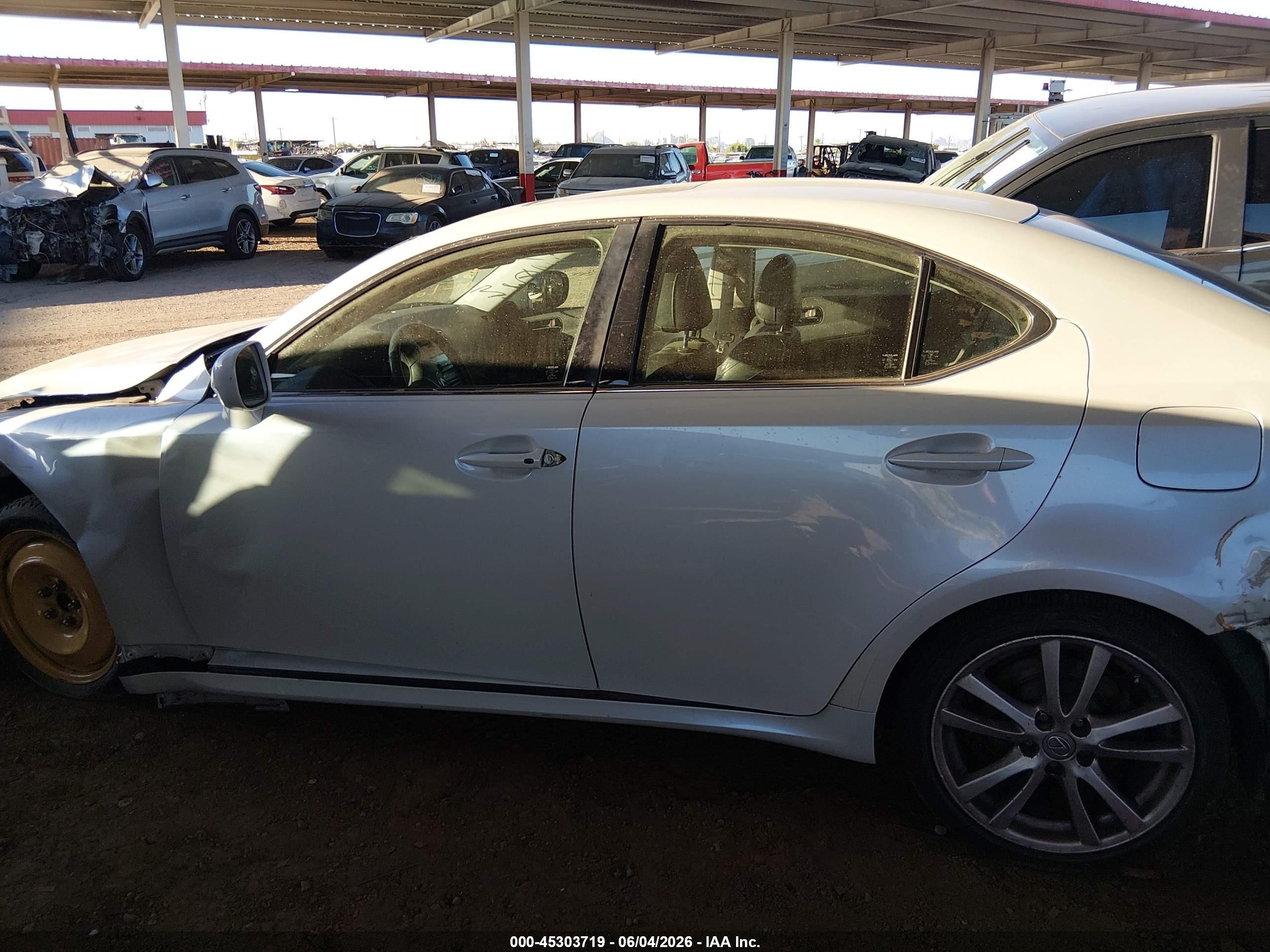 2006 Lexus Is 250   Серебряный vin: JTHBK262765018920