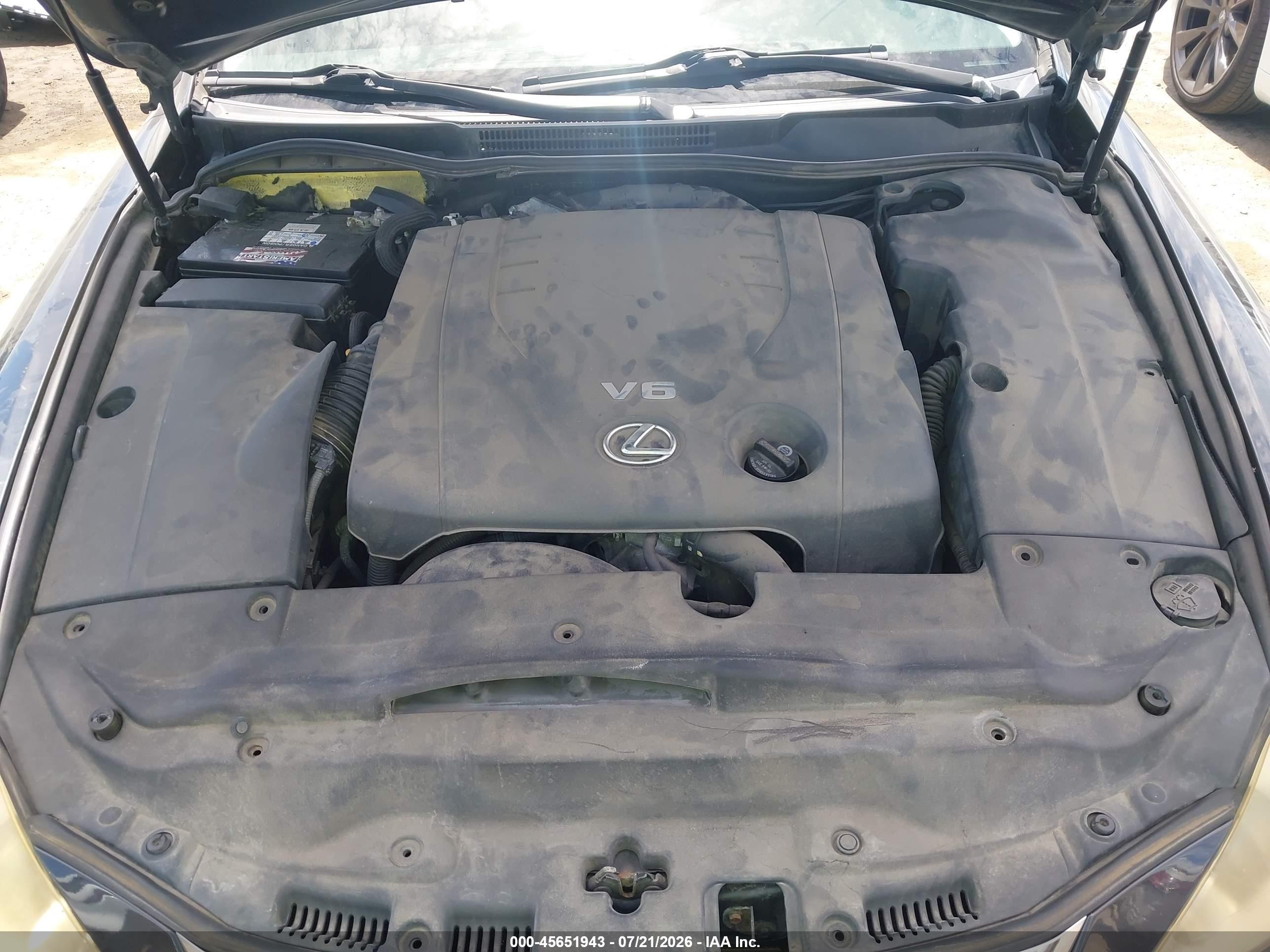 2007 Lexus Is 250   Gray vin: JTHBK262772037468