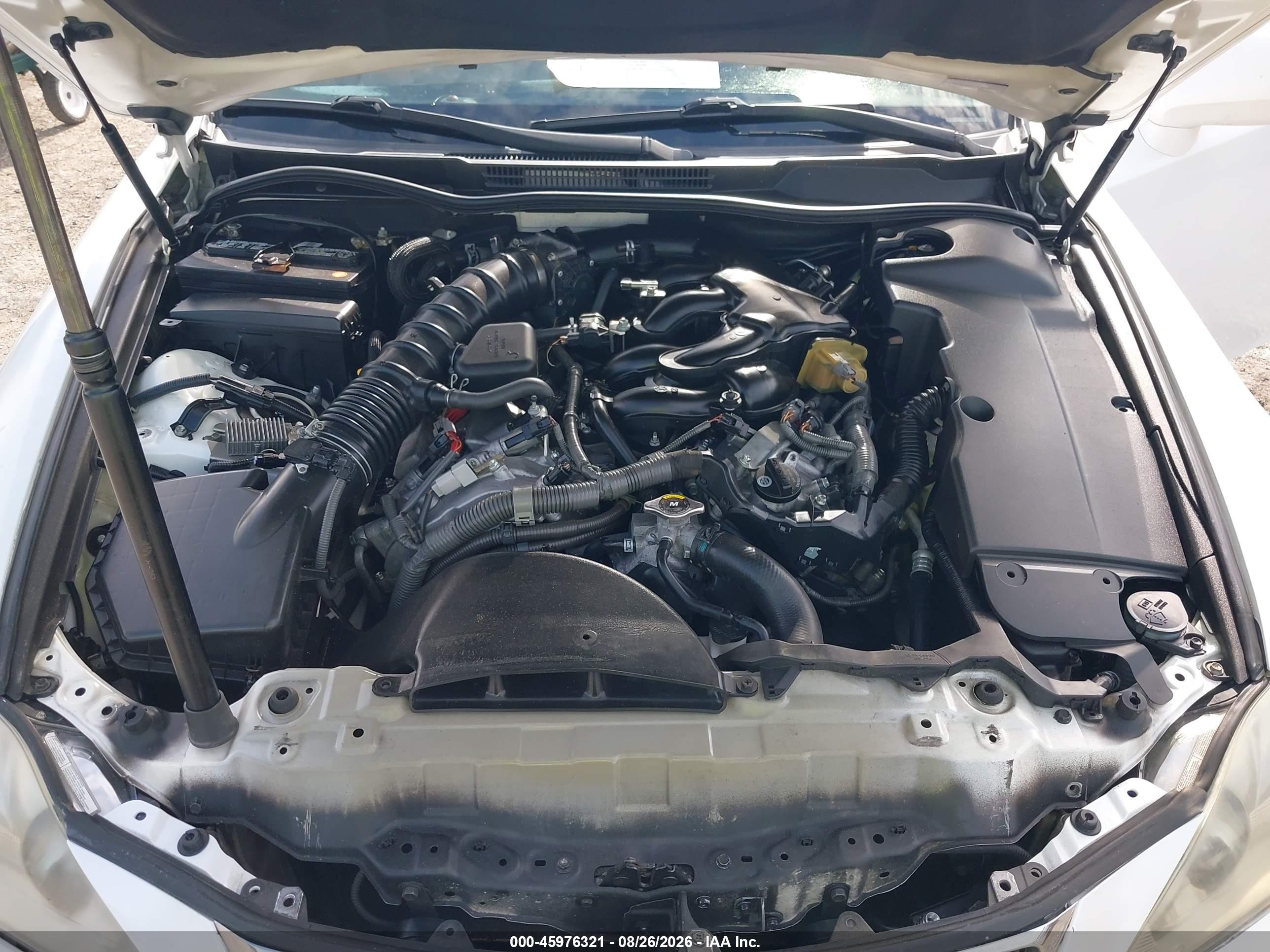 2007 Lexus Is 250 White vin: JTHBK262772039978