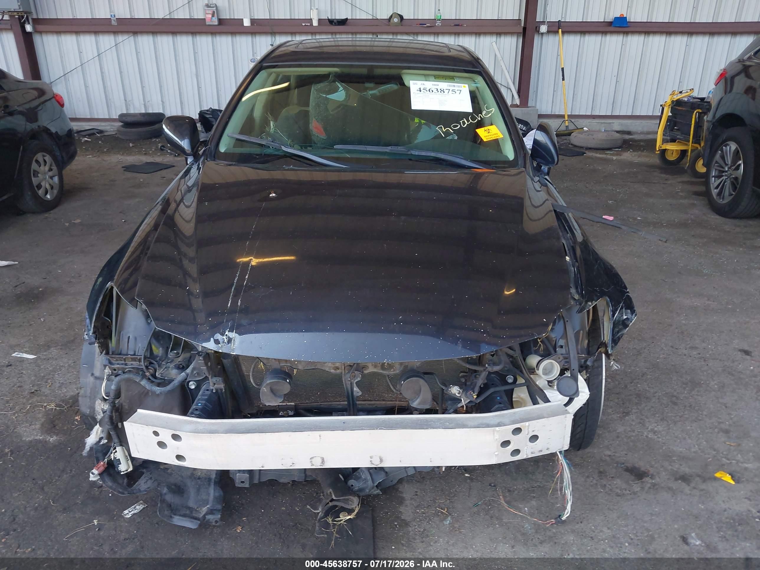 2007 Lexus Is 250   Black vin: JTHBK262772043920