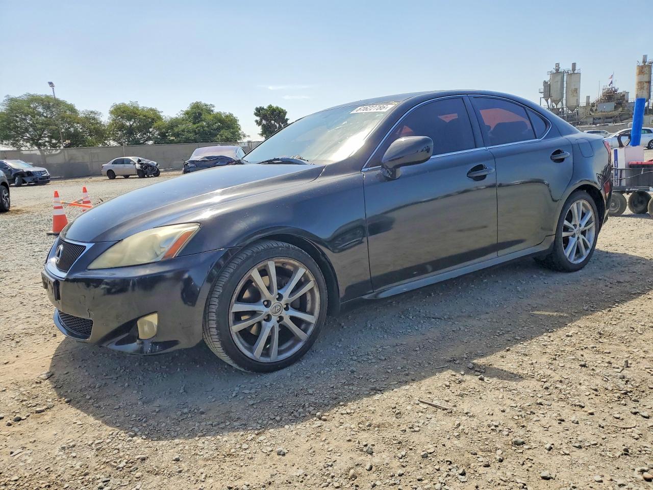 2007 Lexus Is 250 Black vin: JTHBK262772049944