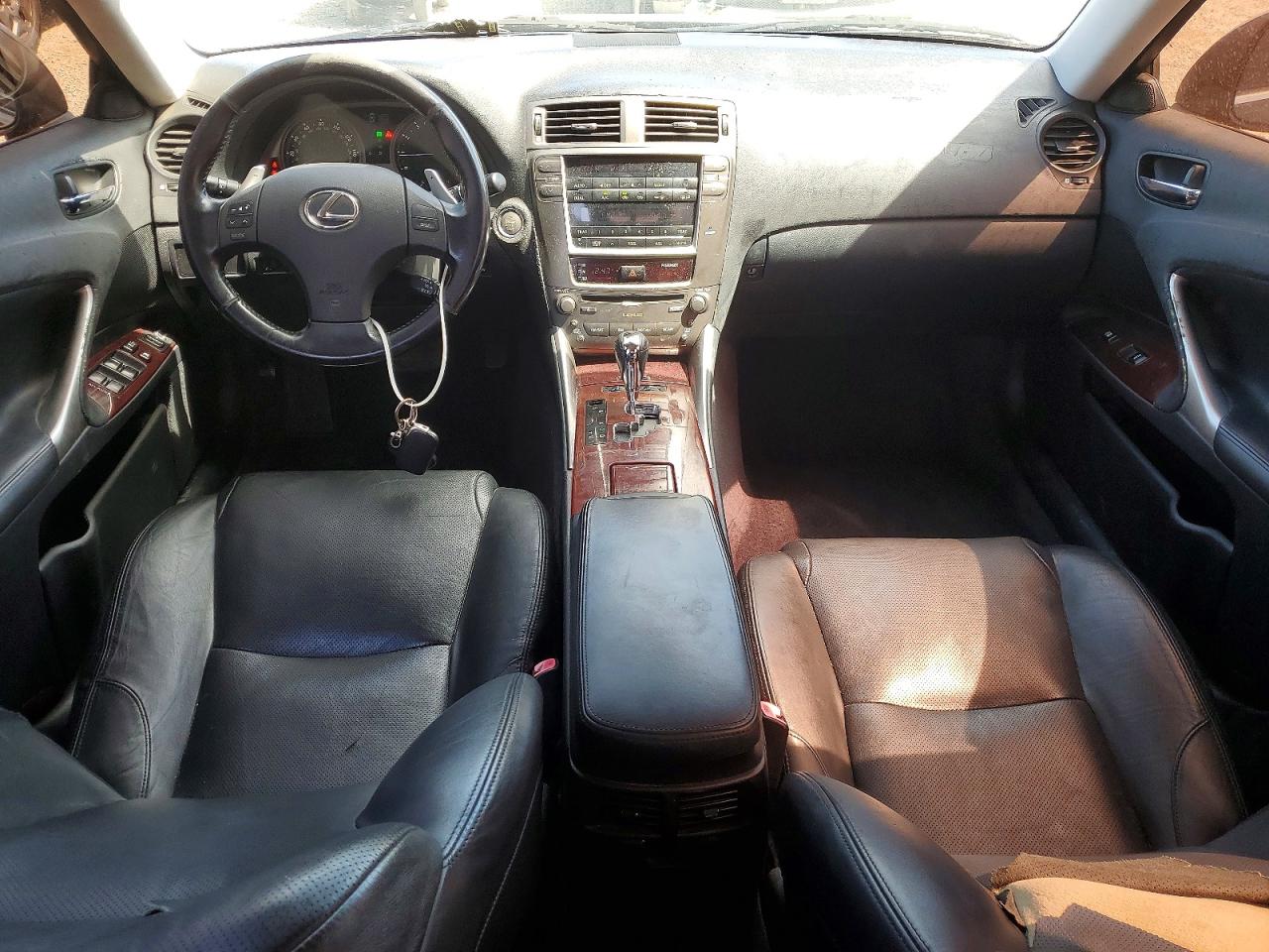 2007 Lexus Is 250 Black vin: JTHBK262772049944