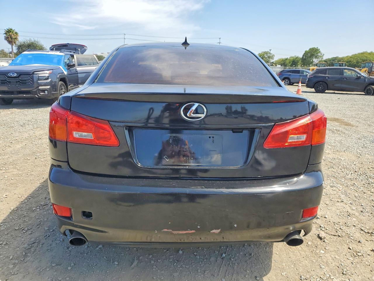 2007 Lexus Is 250 Black vin: JTHBK262772049944