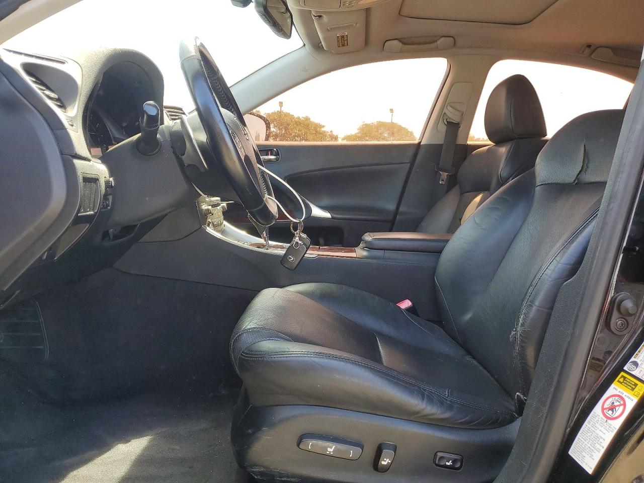 2007 Lexus Is 250 Black vin: JTHBK262772049944