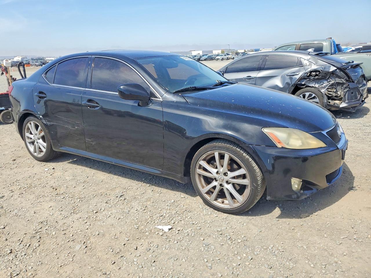 2007 Lexus Is 250 Black vin: JTHBK262772049944