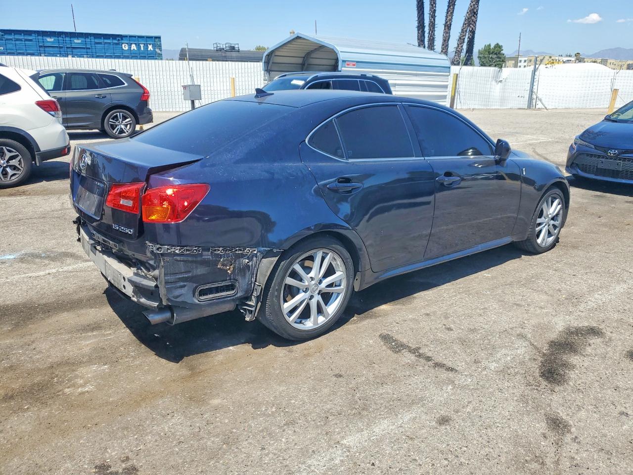 2007 Lexus Is 250 Blue vin: JTHBK262775030633
