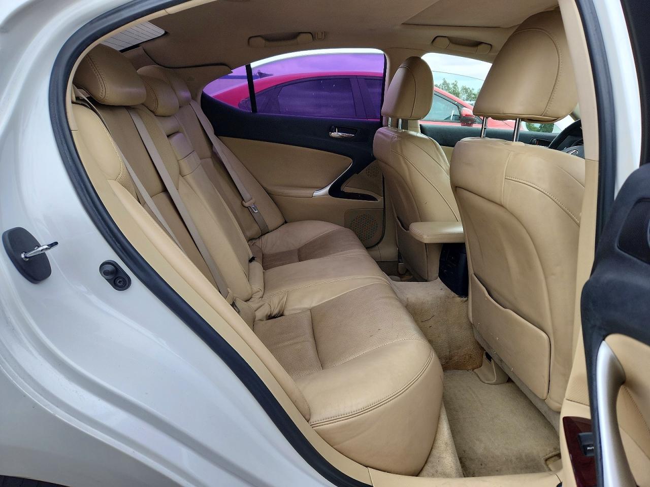 2007 Lexus Is 250 Белый vin: JTHBK262775050364