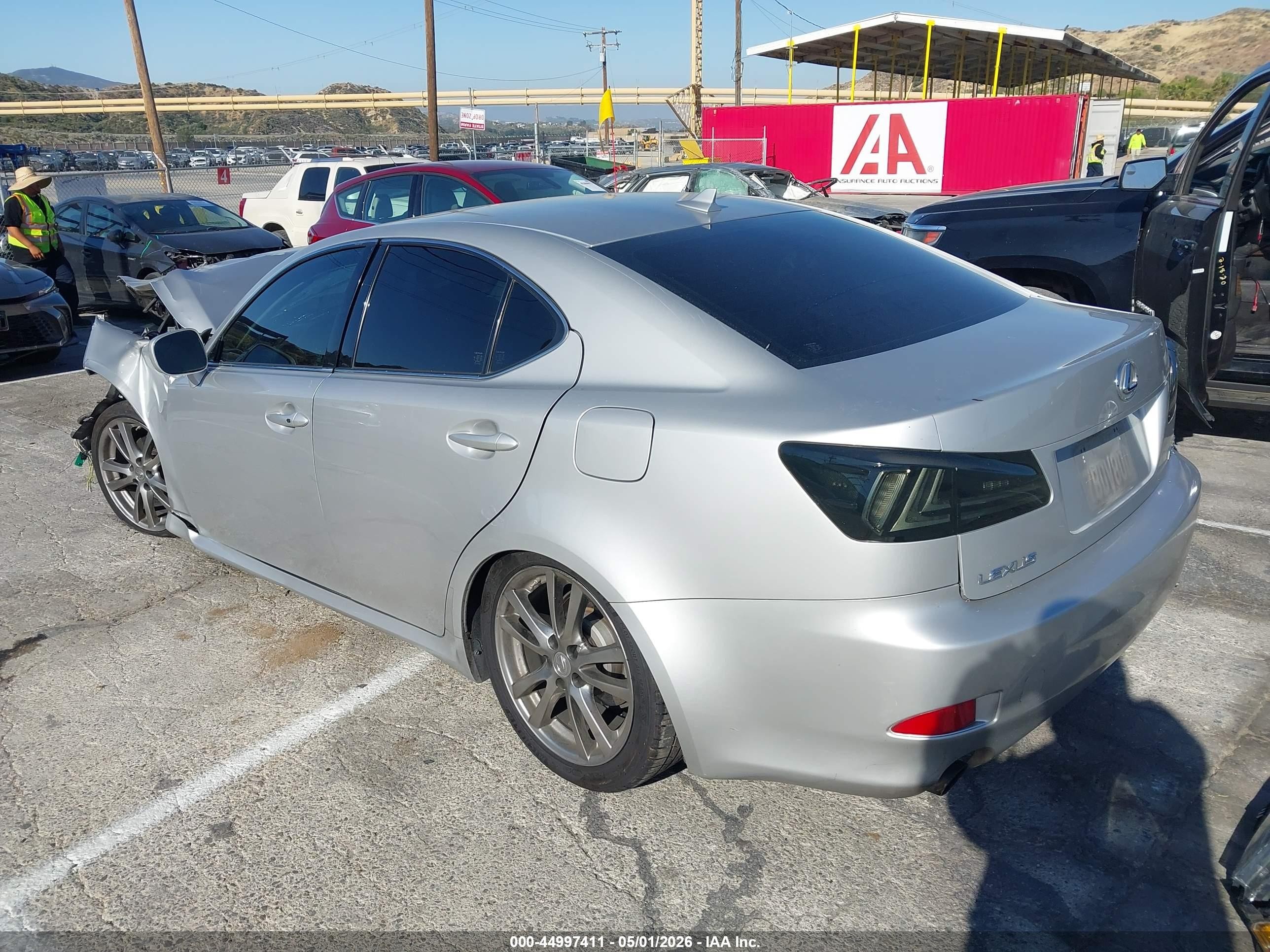 2008 Lexus Is 250 Gray vin: JTHBK262785054898