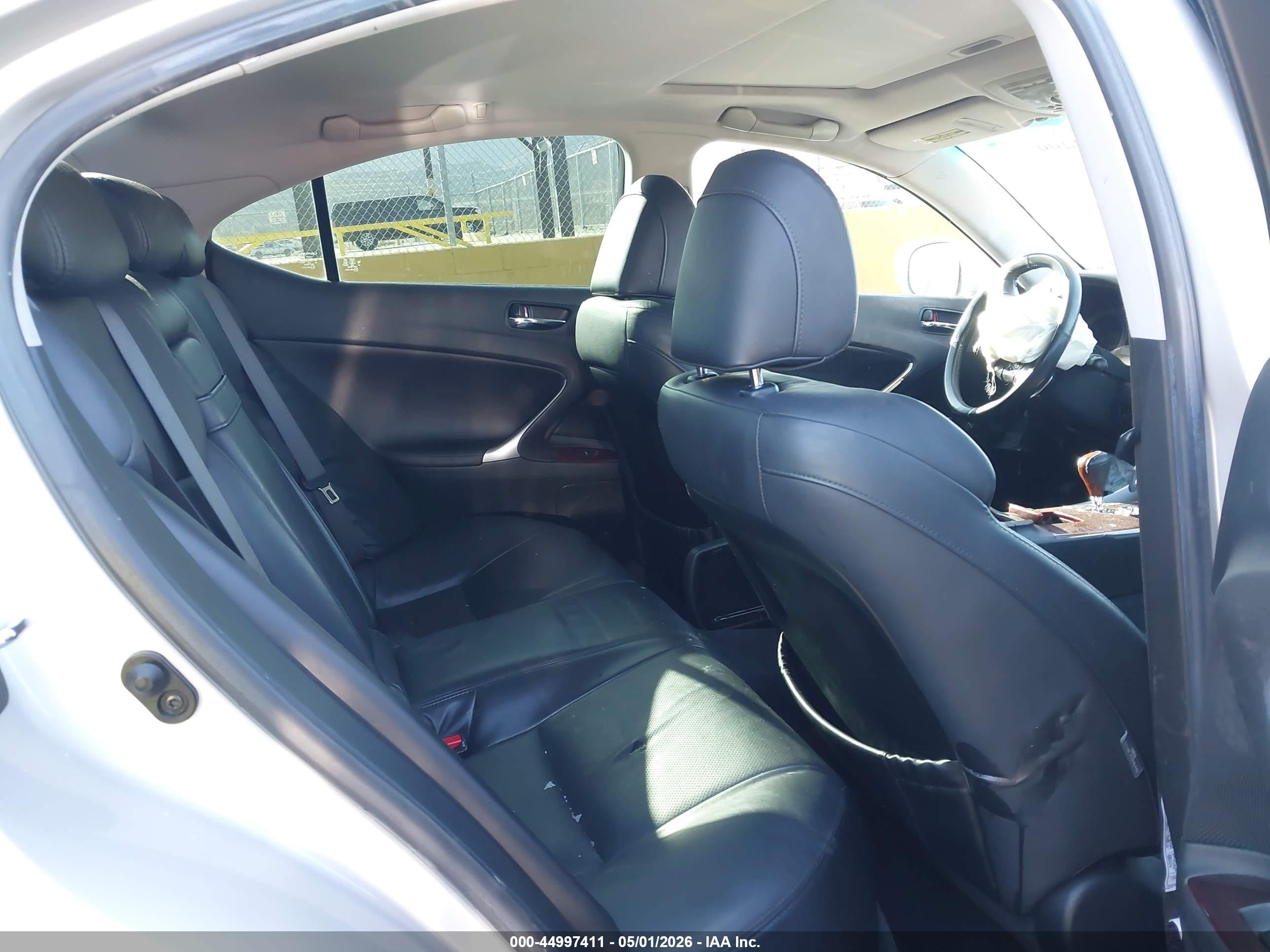 2008 Lexus Is 250 Gray vin: JTHBK262785054898