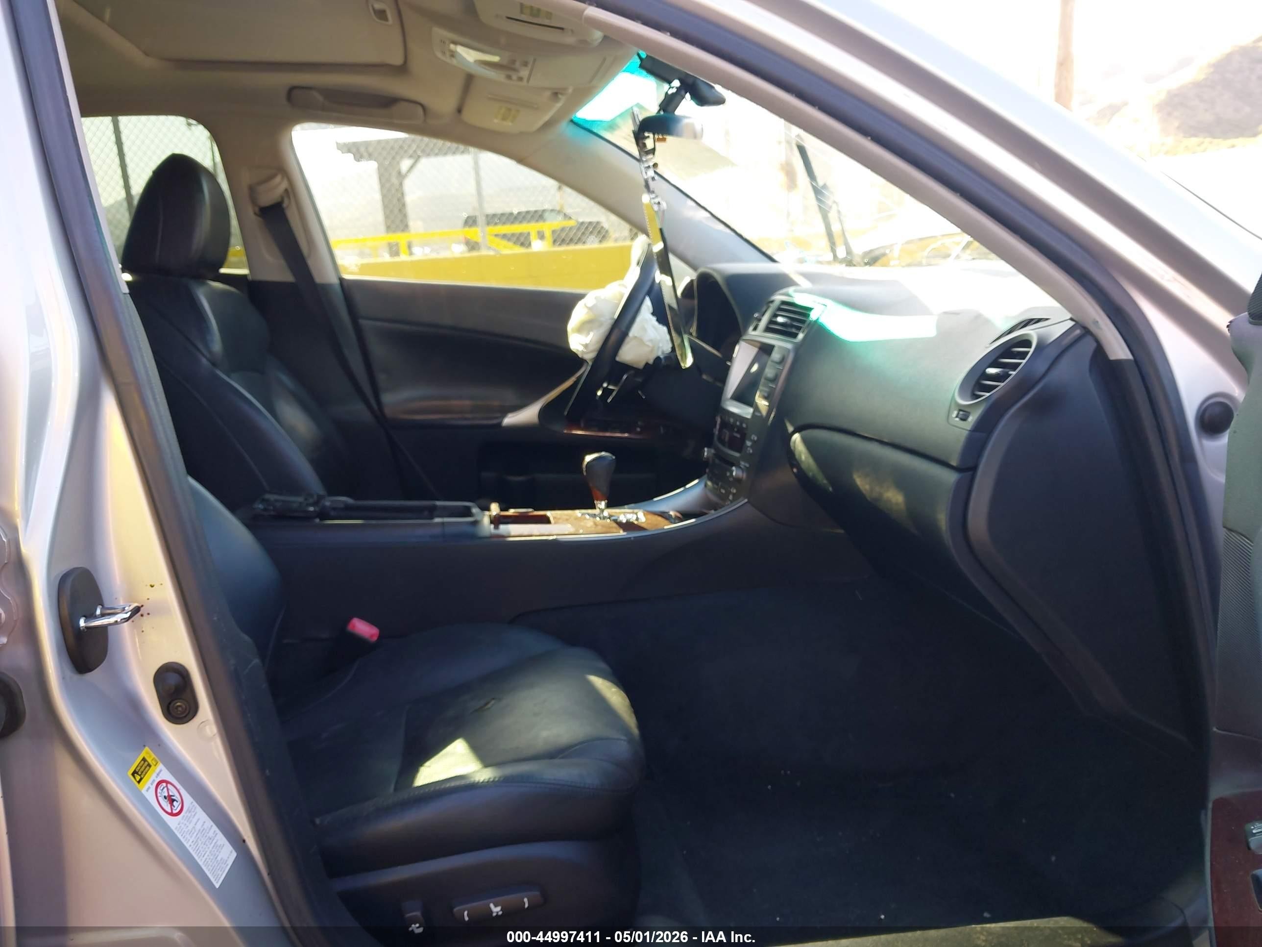 2008 Lexus Is 250 Gray vin: JTHBK262785054898