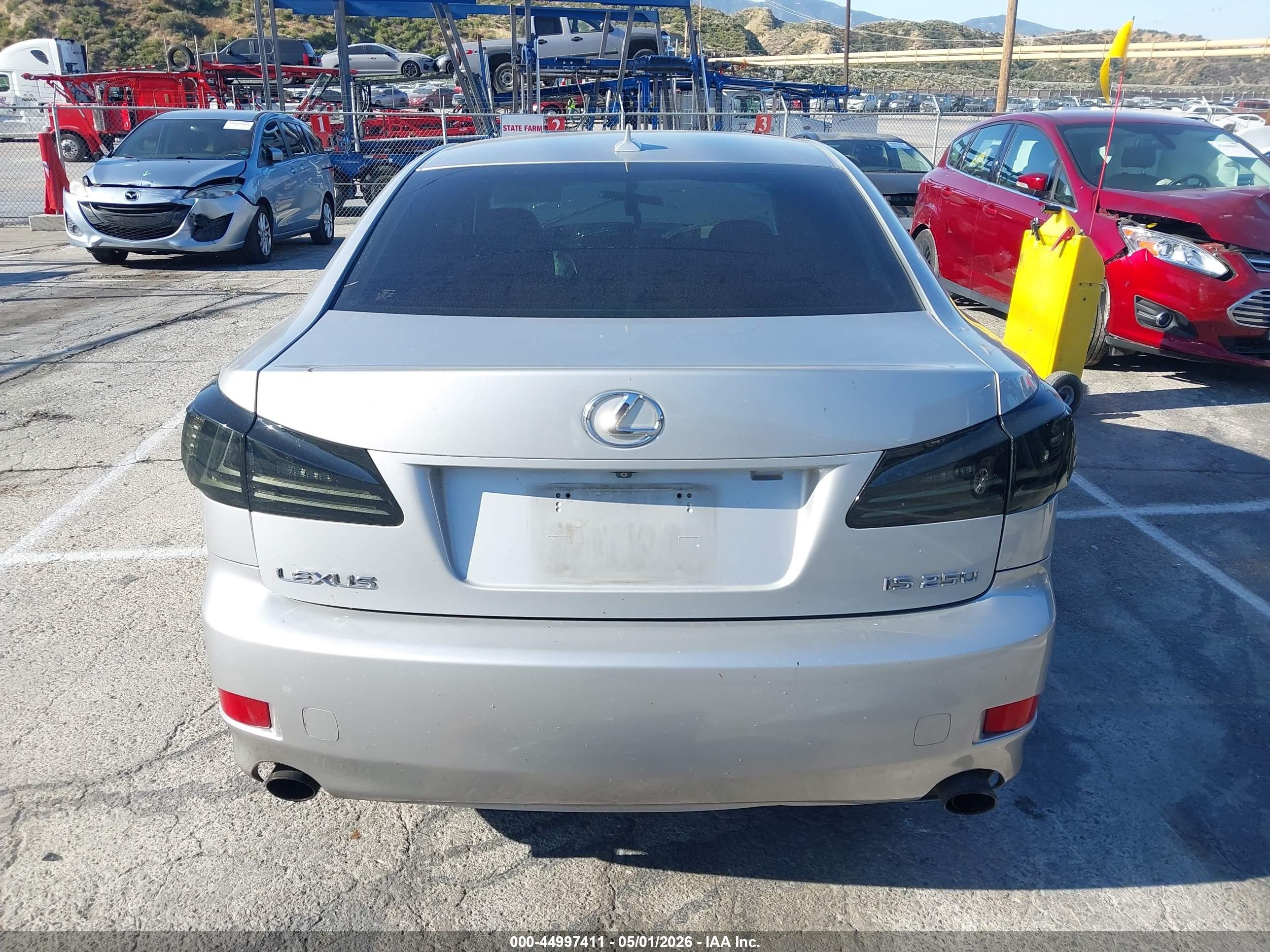 2008 Lexus Is 250 Gray vin: JTHBK262785054898