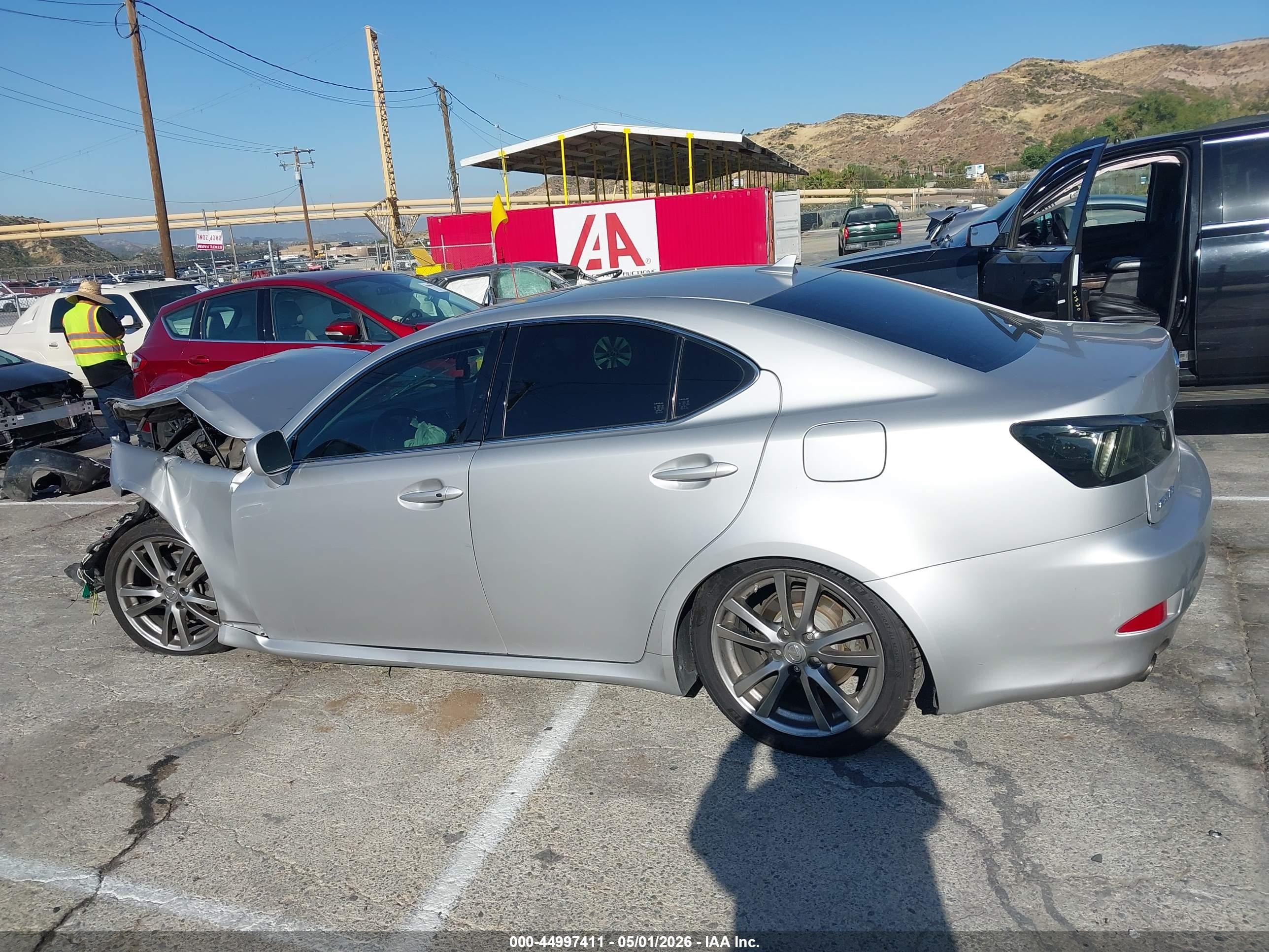 2008 Lexus Is 250 Gray vin: JTHBK262785054898