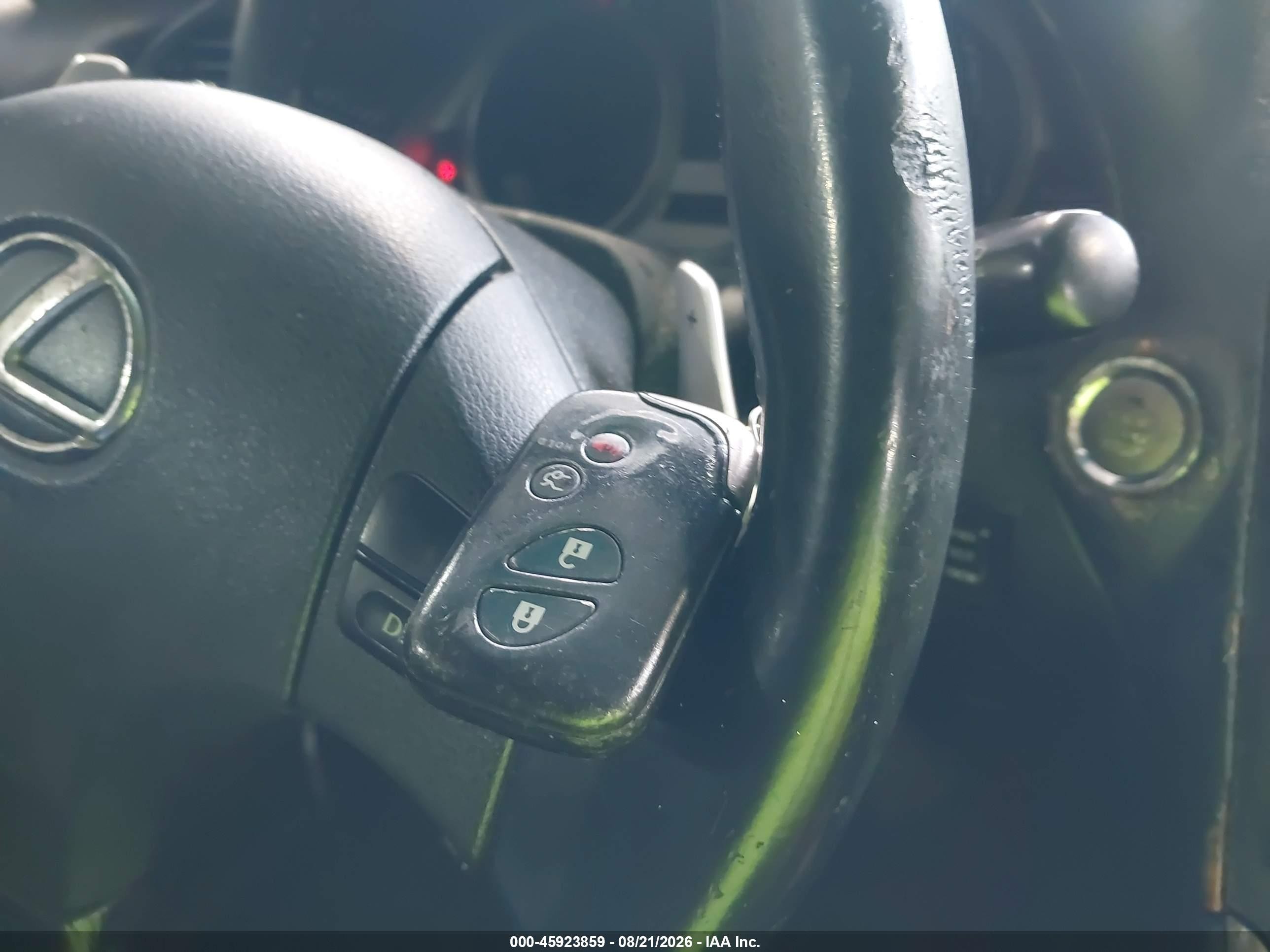 2008 Lexus Is 250   Black vin: JTHBK262785057302