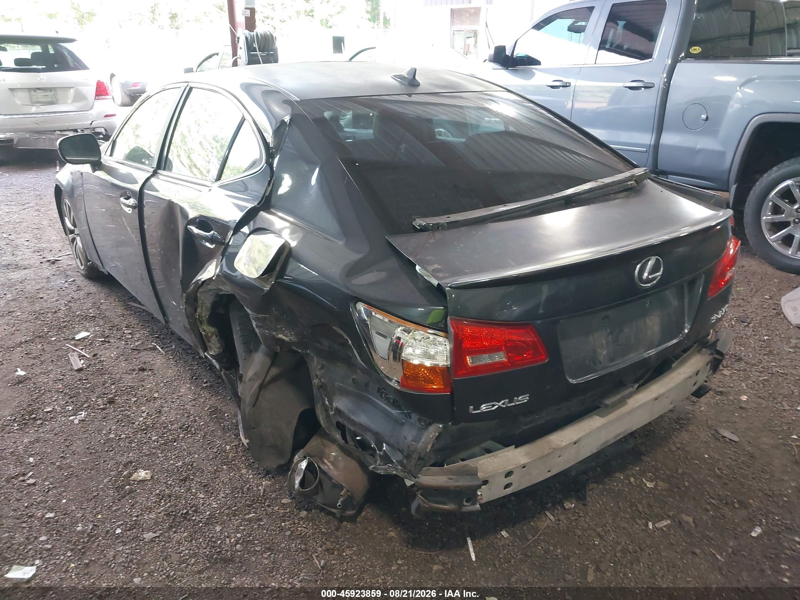 2008 Lexus Is 250   Black vin: JTHBK262785057302