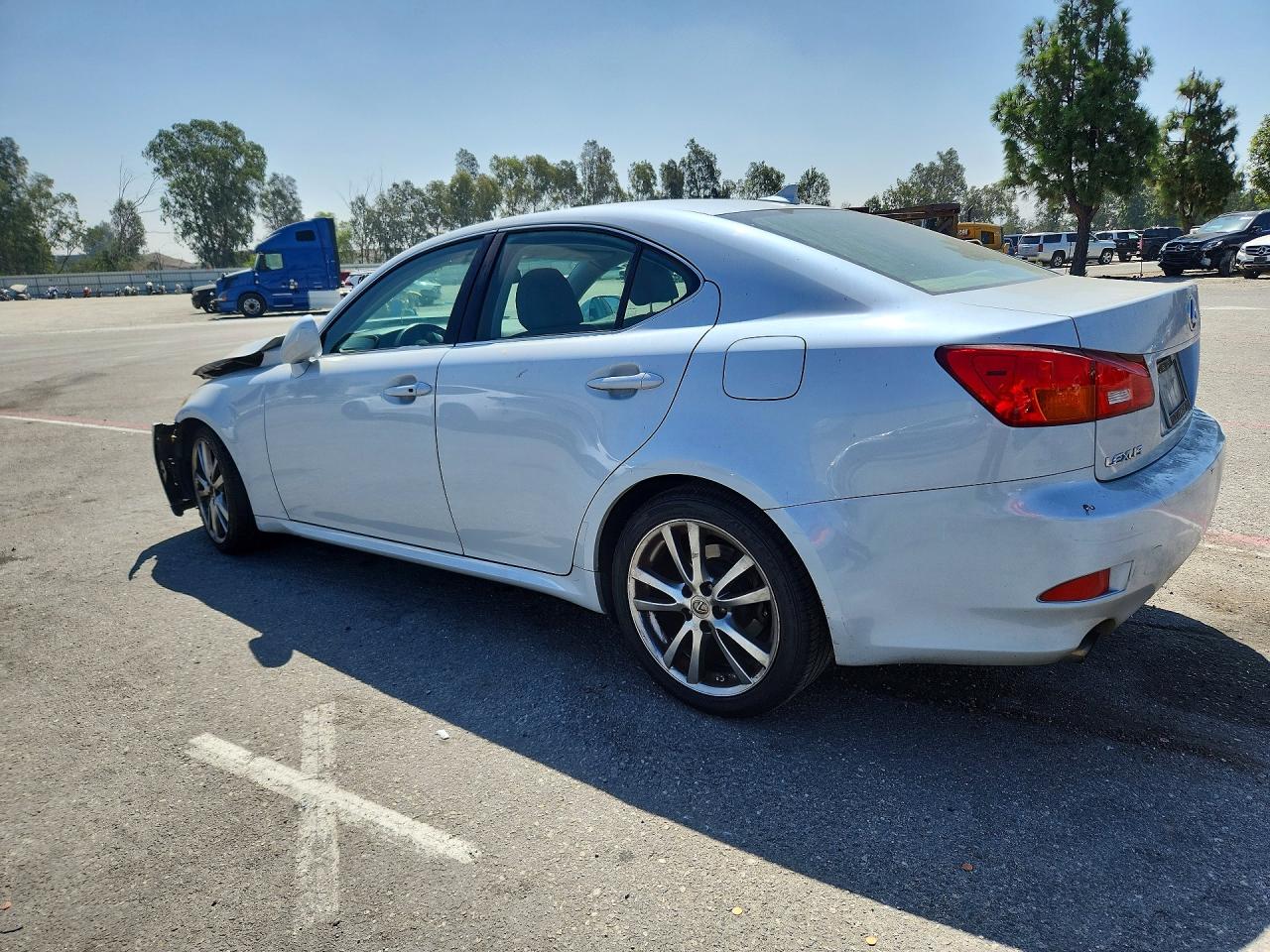 2008 Lexus Is 250 Base White vin: JTHBK262785065626