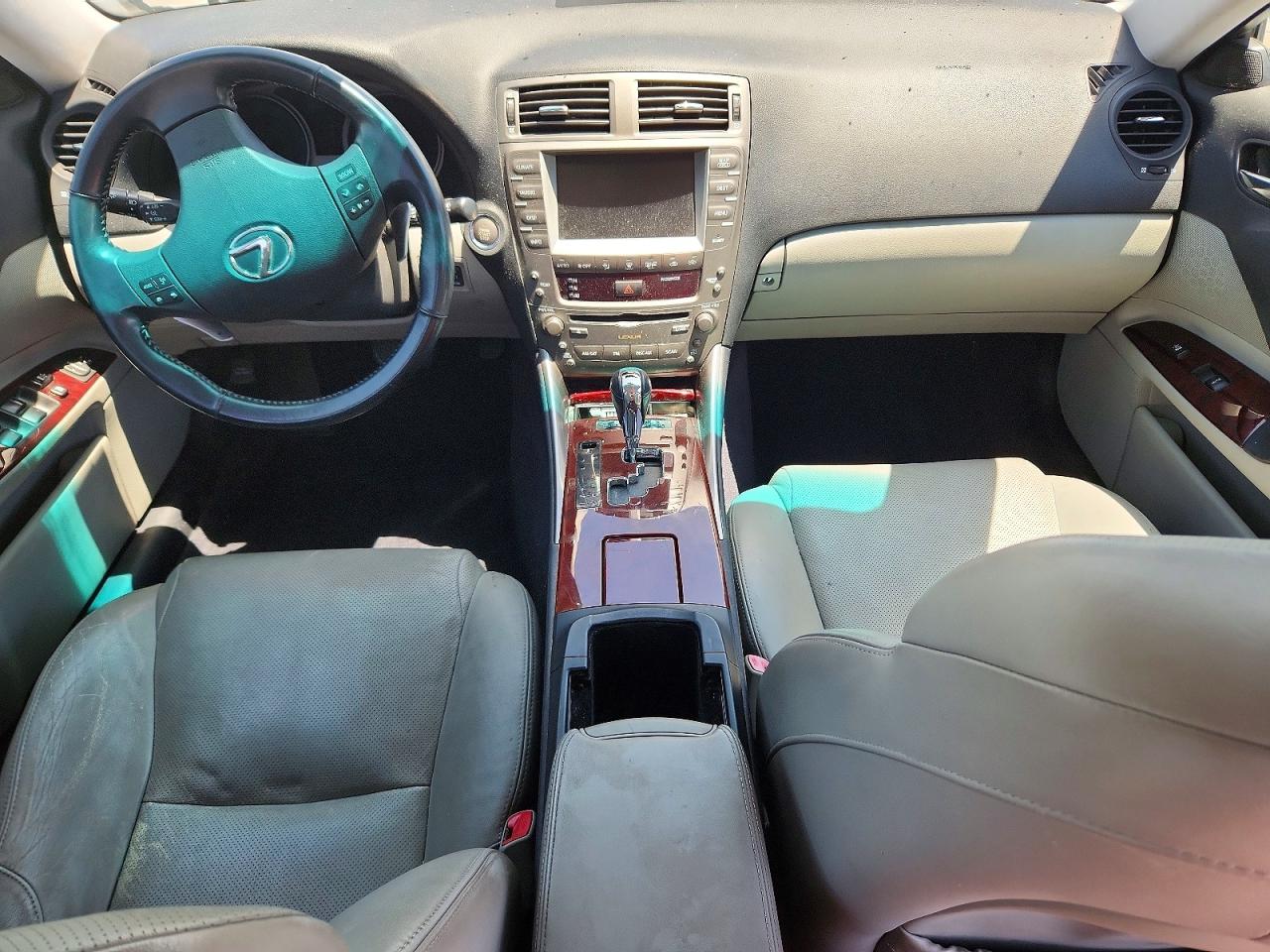 2008 Lexus Is 250 Base White vin: JTHBK262785065626