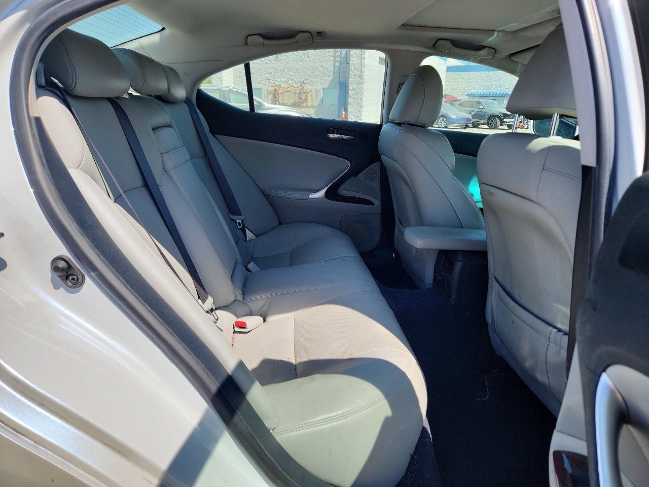 2008 Lexus Is 250 Base White vin: JTHBK262785065626