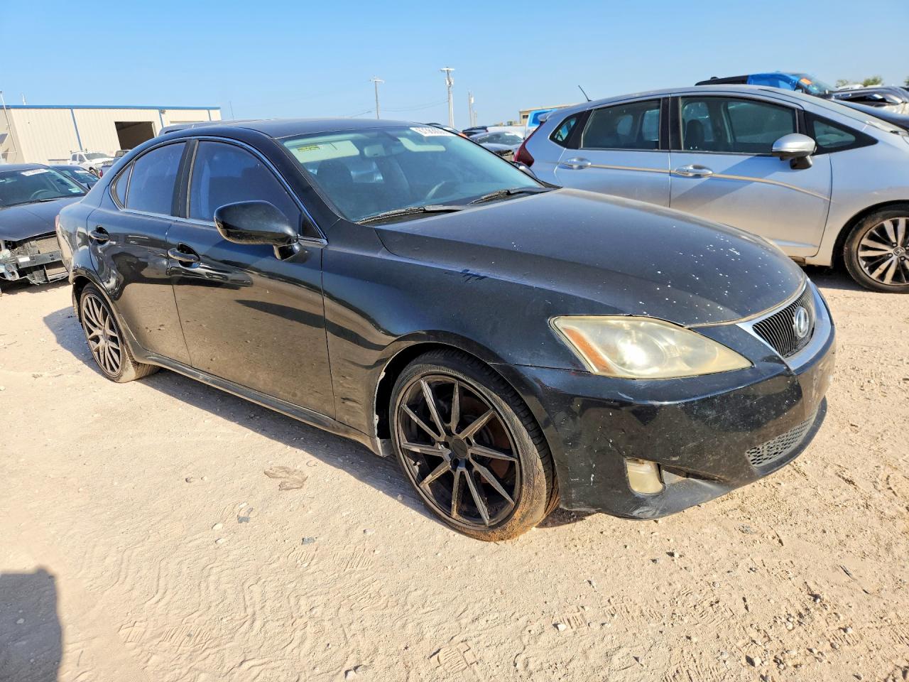 2008 Lexus Is 250 Base Black vin: JTHBK262785071037