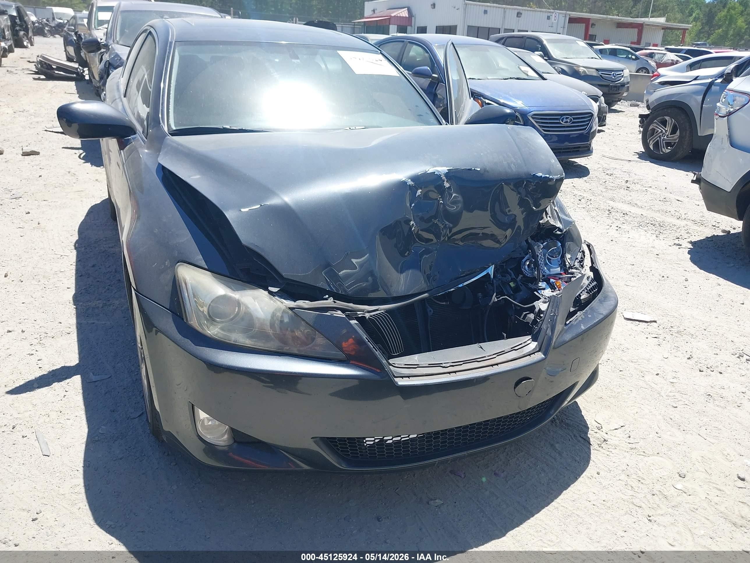 2008 Lexus Is 250   Черный vin: JTHBK262785072544