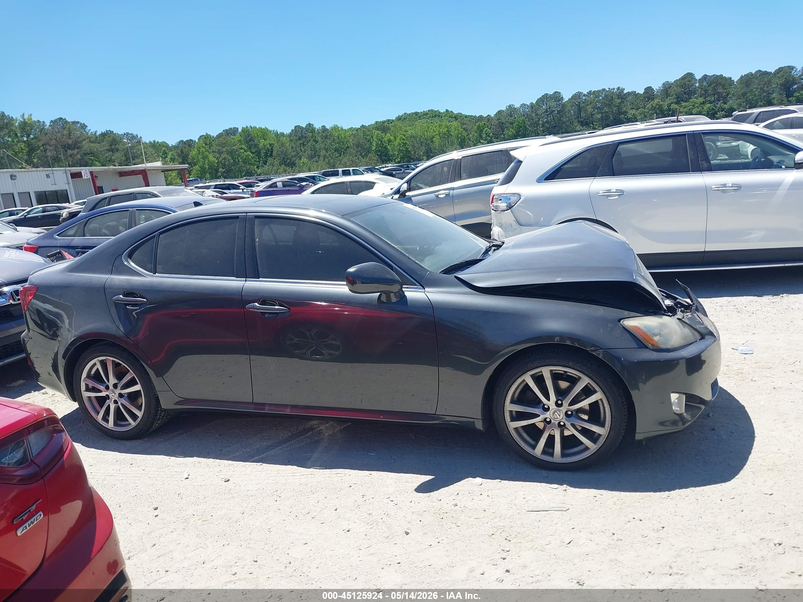 2008 Lexus Is 250   Черный vin: JTHBK262785072544
