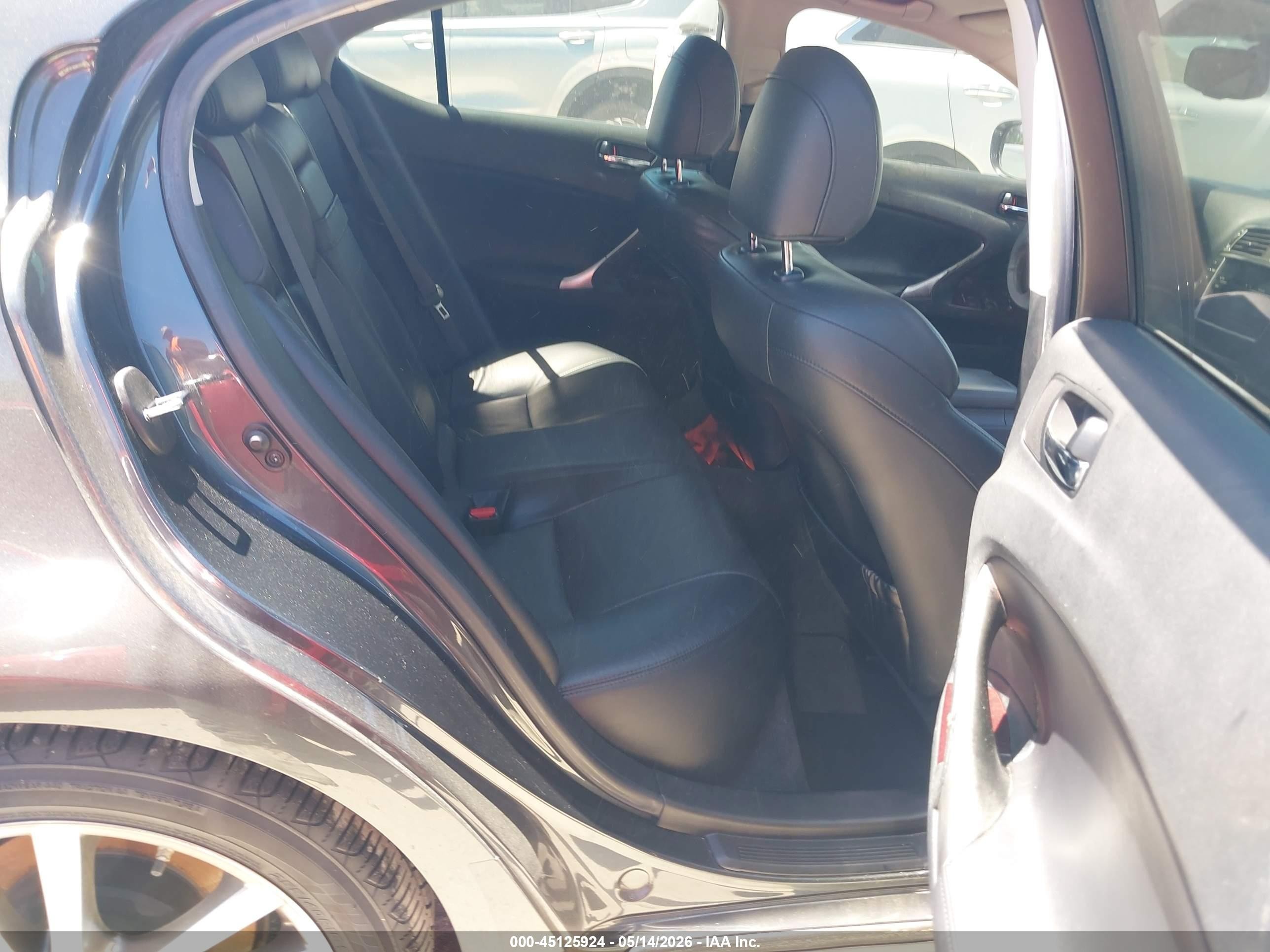 2008 Lexus Is 250   Черный vin: JTHBK262785072544
