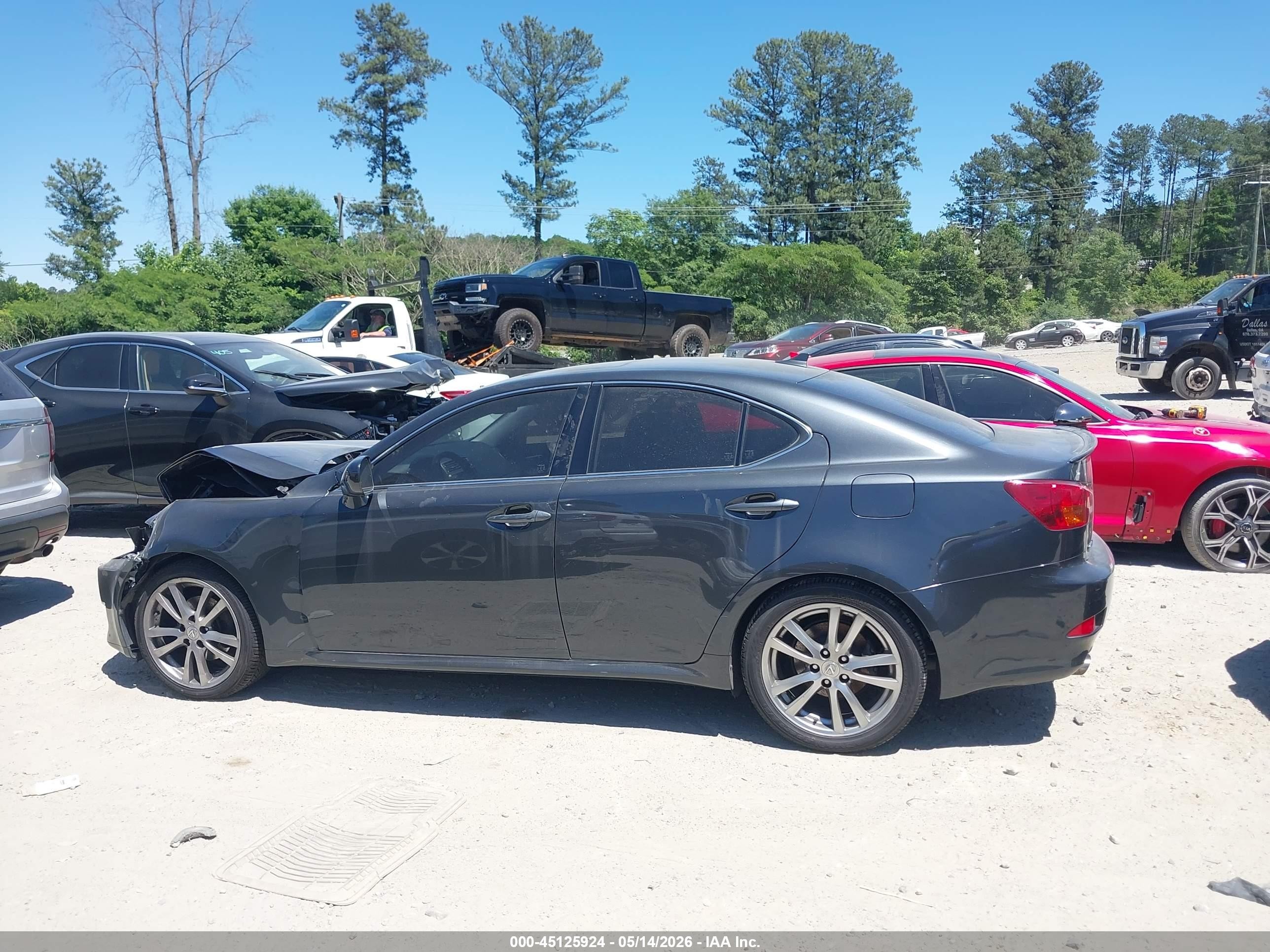 2008 Lexus Is 250   Черный vin: JTHBK262785072544