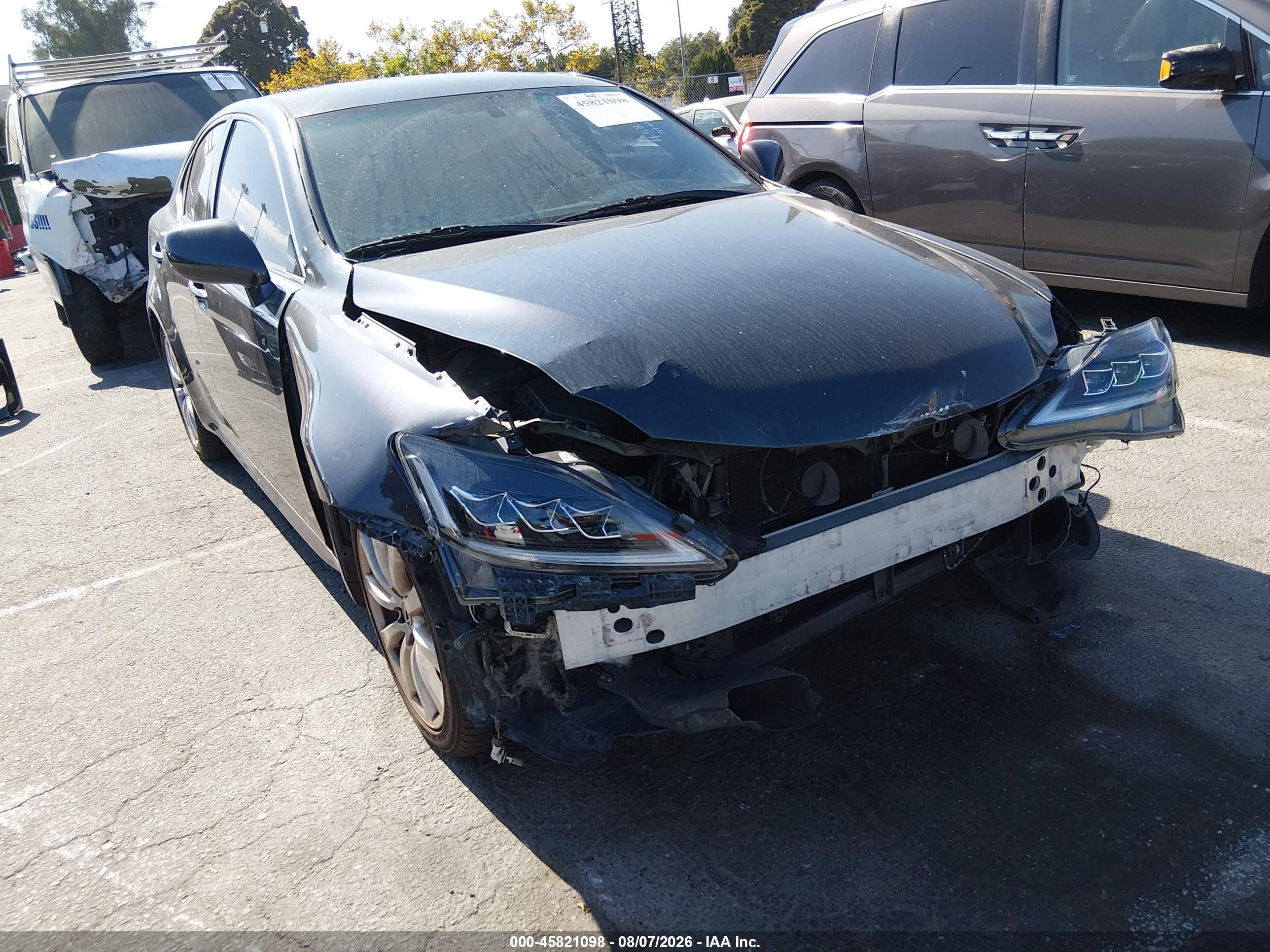 2008 Lexus Is 250   Gray vin: JTHBK262785078599