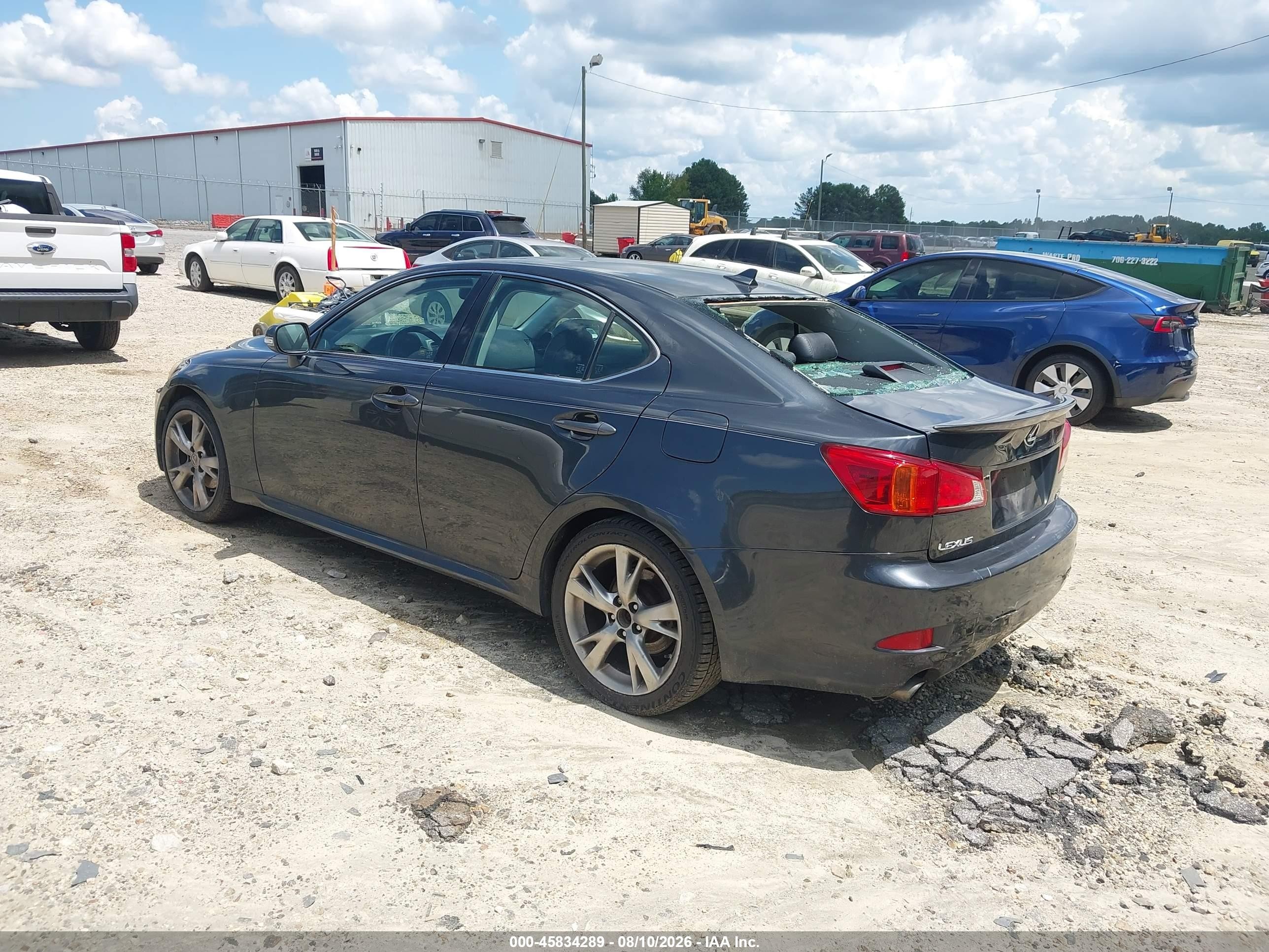 2009 Lexus Is 250 Серый vin: JTHBK262795087708