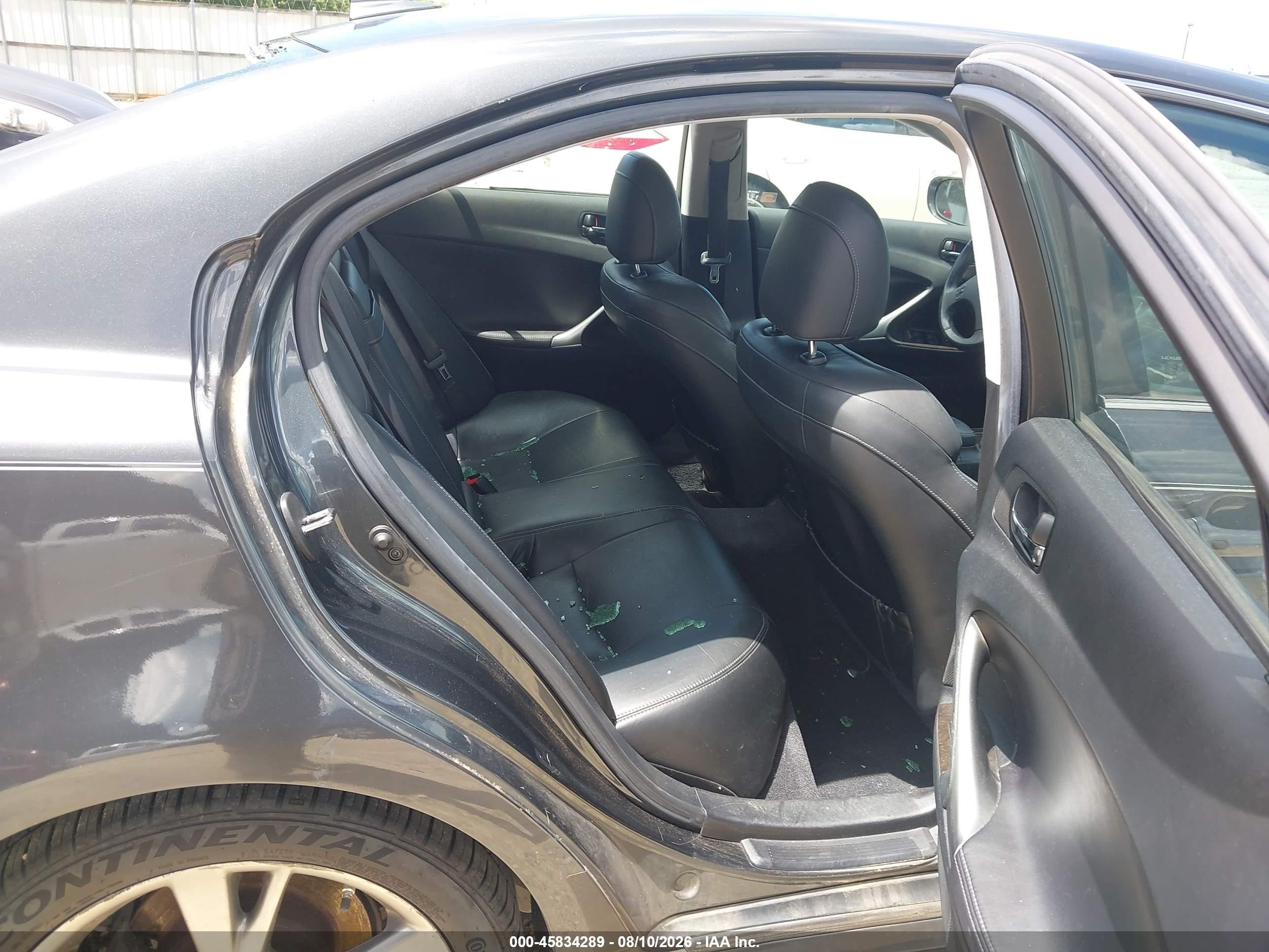 2009 Lexus Is 250 Серый vin: JTHBK262795087708