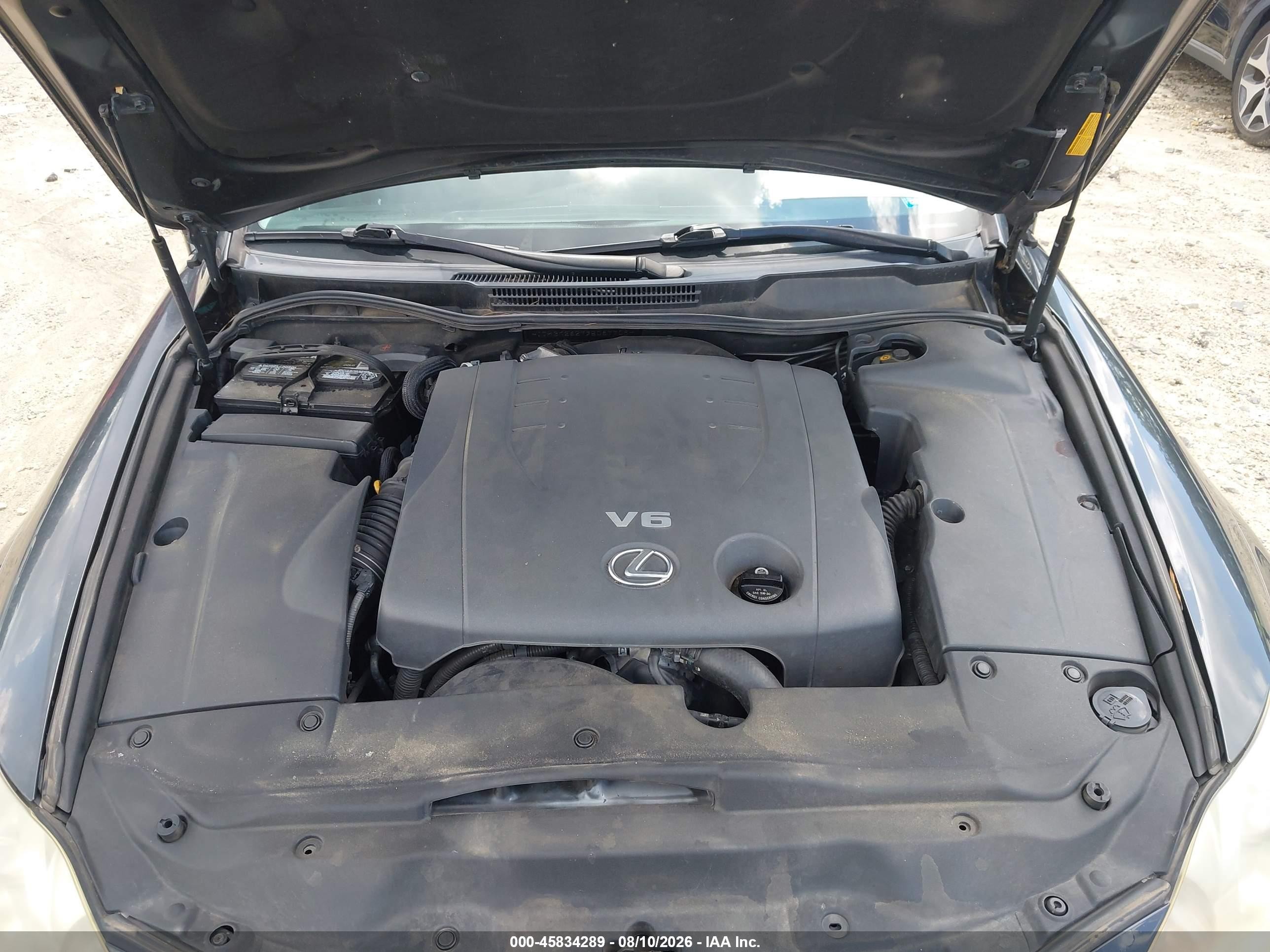 2009 Lexus Is 250 Серый vin: JTHBK262795087708