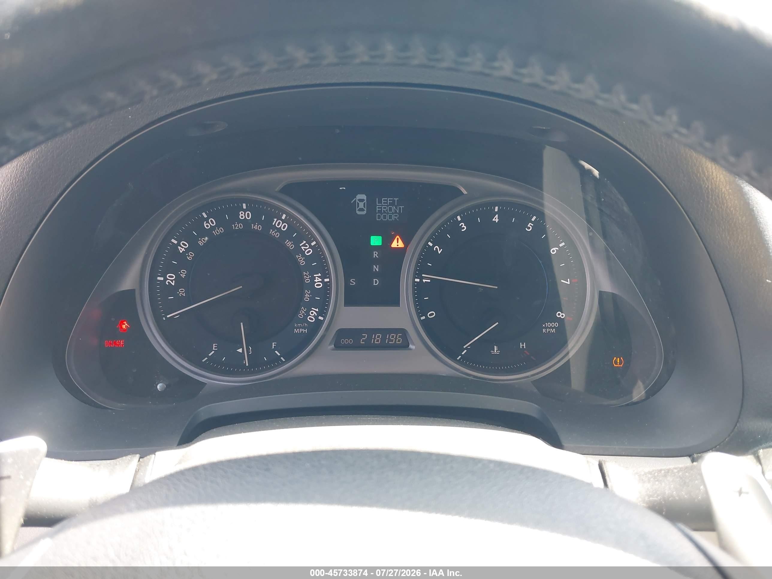 2009 Lexus Is 250   Black vin: JTHBK262795088129