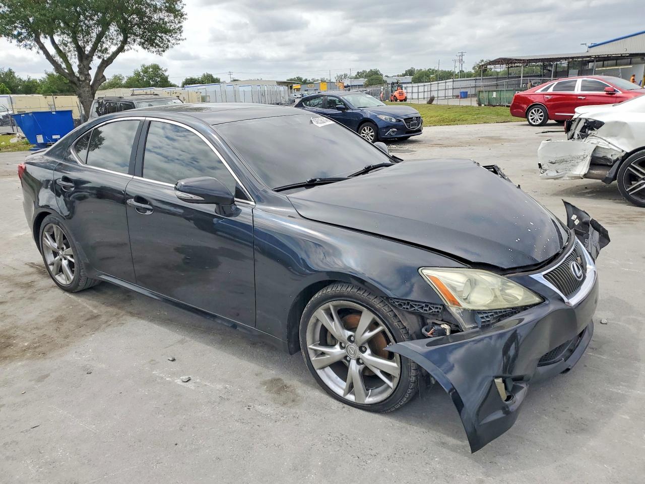 2009 Lexus Is 250 Black vin: JTHBK262795095162