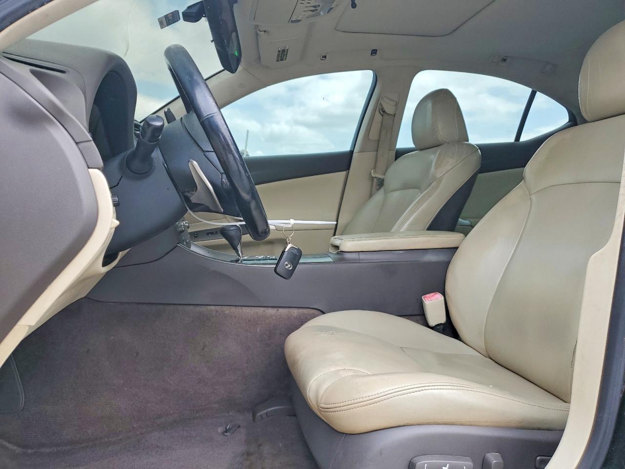 2009 Lexus Is 250 Black vin: JTHBK262795095162