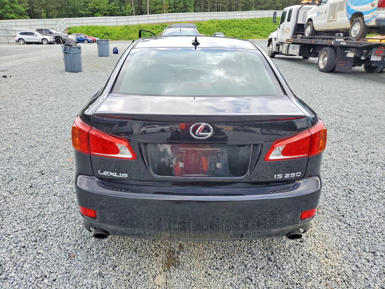 2009 Lexus Is 250 Black vin: JTHBK262795095355