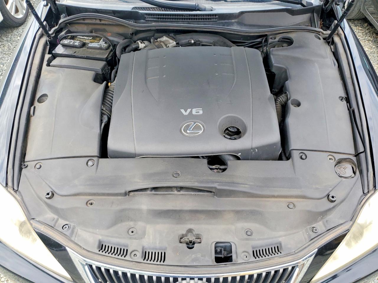 2009 Lexus Is 250 Black vin: JTHBK262795095355