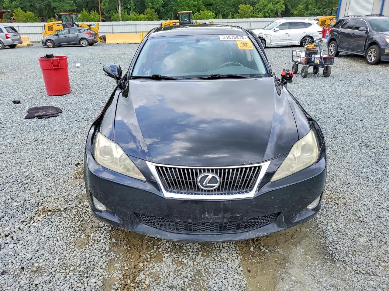 2009 Lexus Is 250 Black vin: JTHBK262795095355