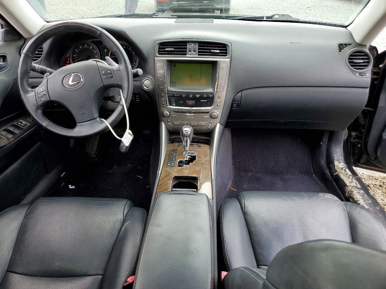 2009 Lexus Is 250 Black vin: JTHBK262795095355