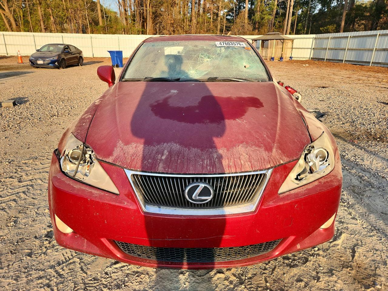 2006 Lexus Is 250 Base Burgundy vin: JTHBK262862001447