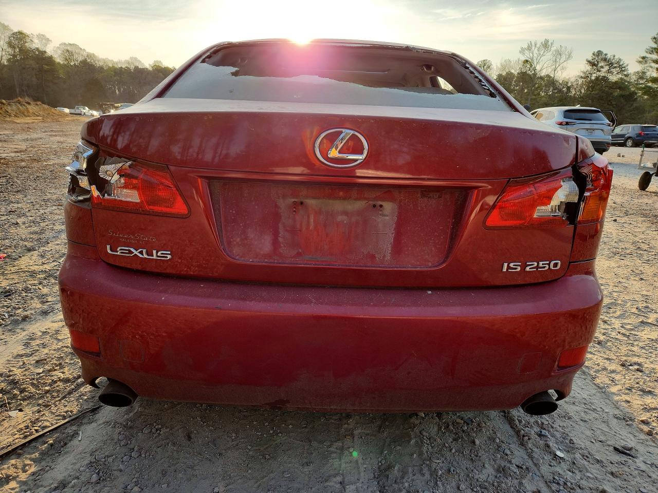 2006 Lexus Is 250 Base Burgundy vin: JTHBK262862001447