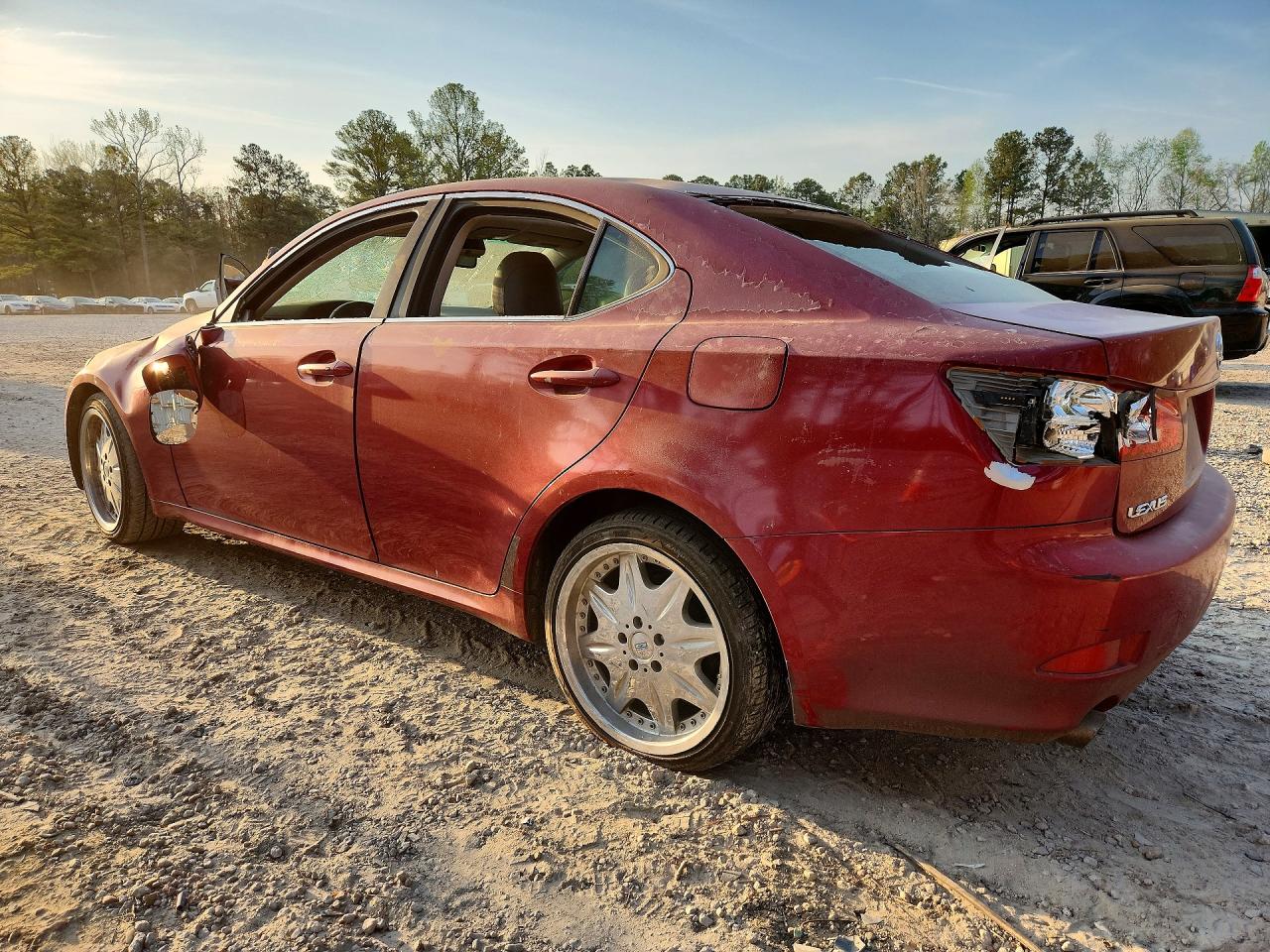 2006 Lexus Is 250 Base Burgundy vin: JTHBK262862001447