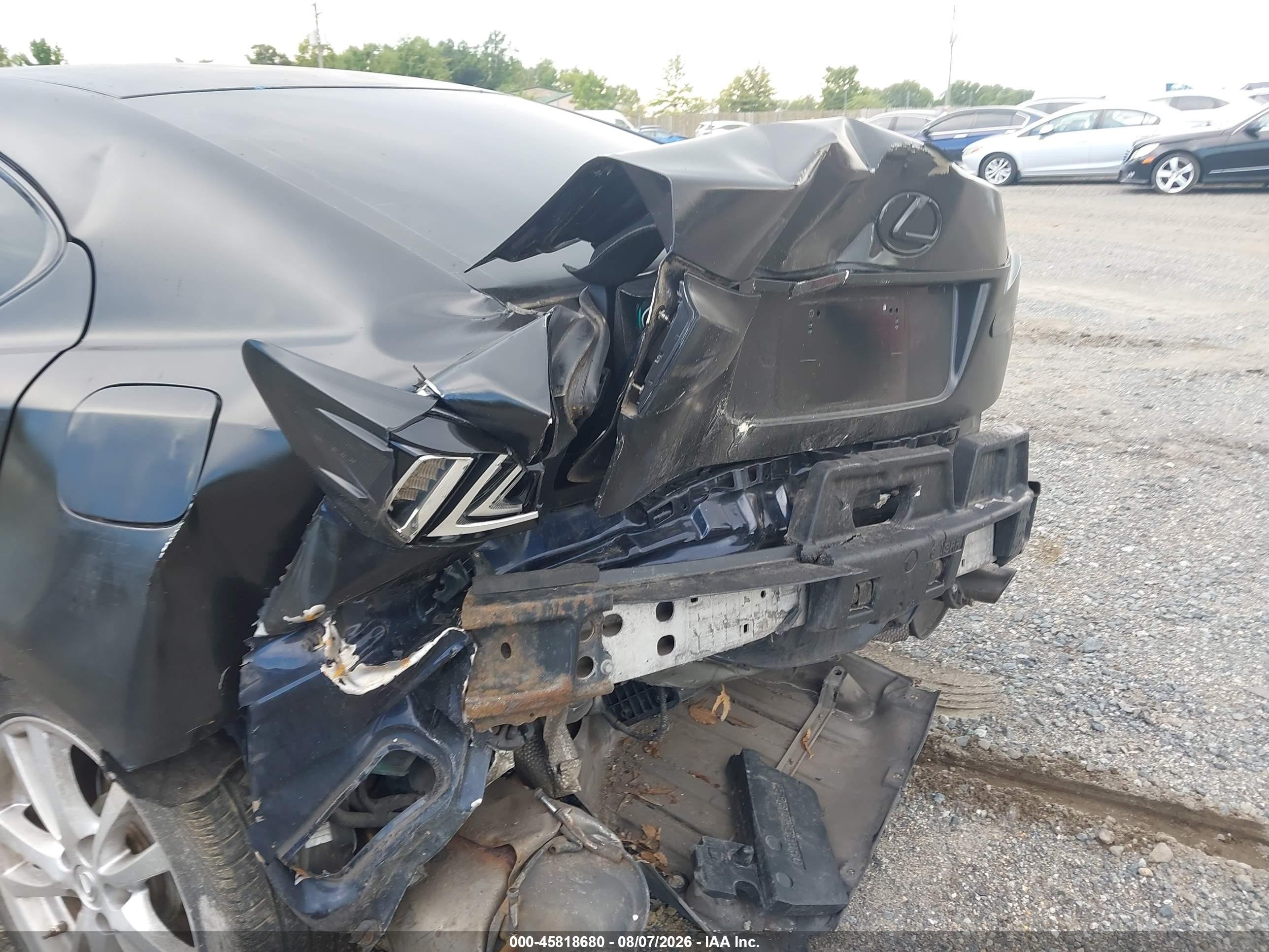 2006 Lexus Is 250   Black vin: JTHBK262865004136