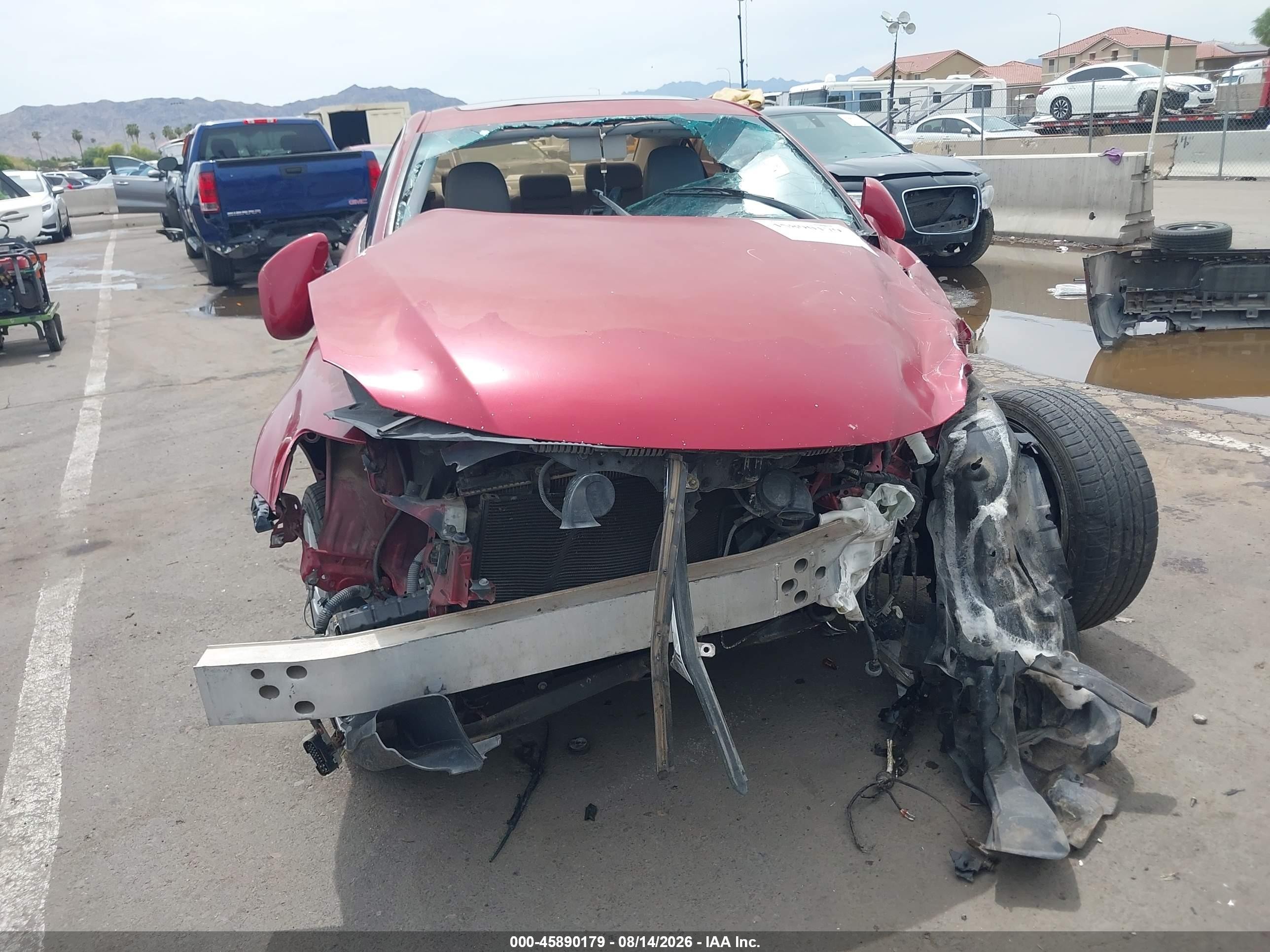2006 Lexus Is 250   Red vin: JTHBK262865024421