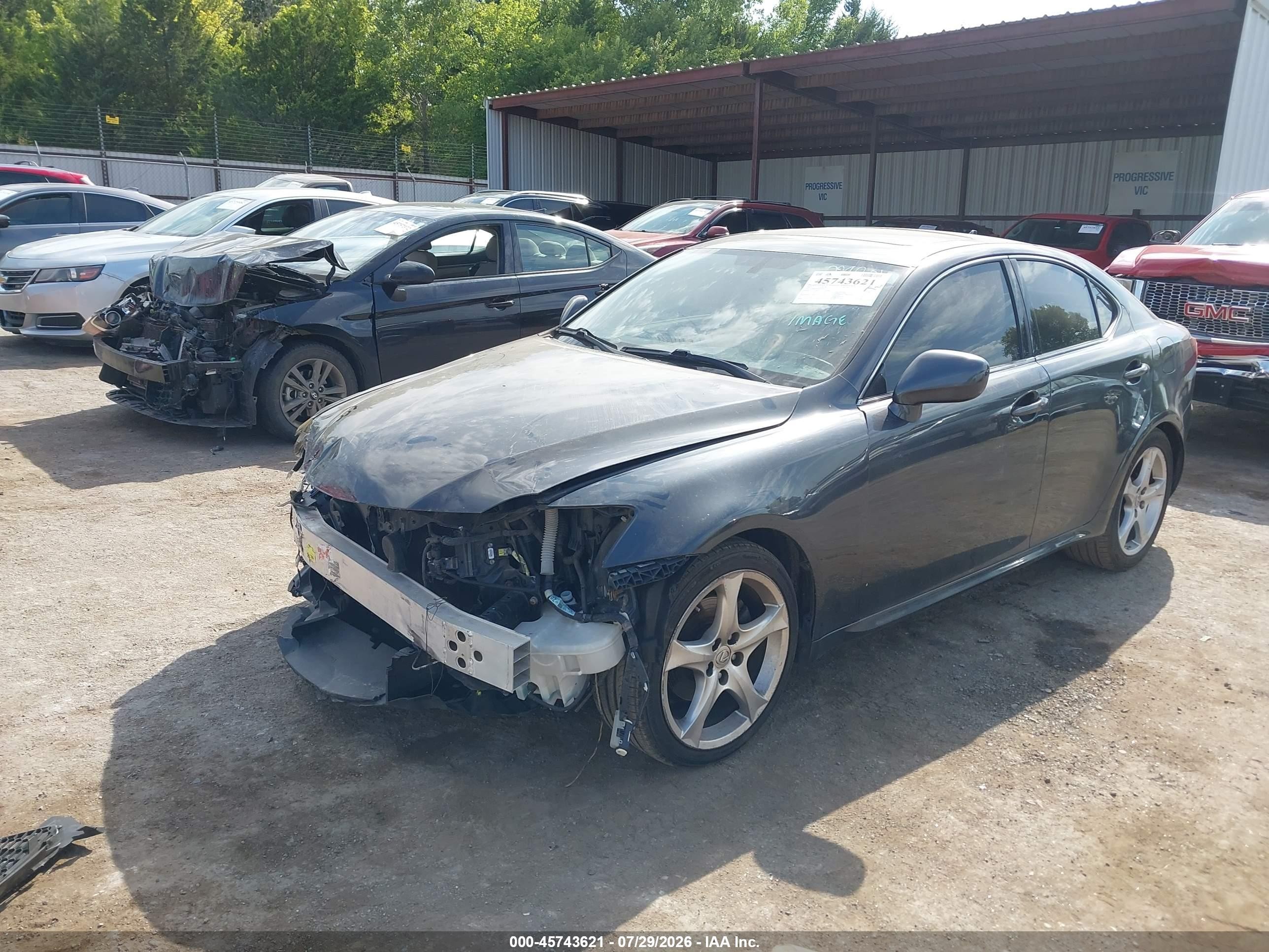2007 Lexus Is 250   Black vin: JTHBK262872029301