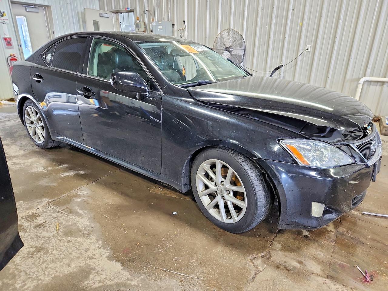 2007 Lexus Is 250 Black vin: JTHBK262872036510