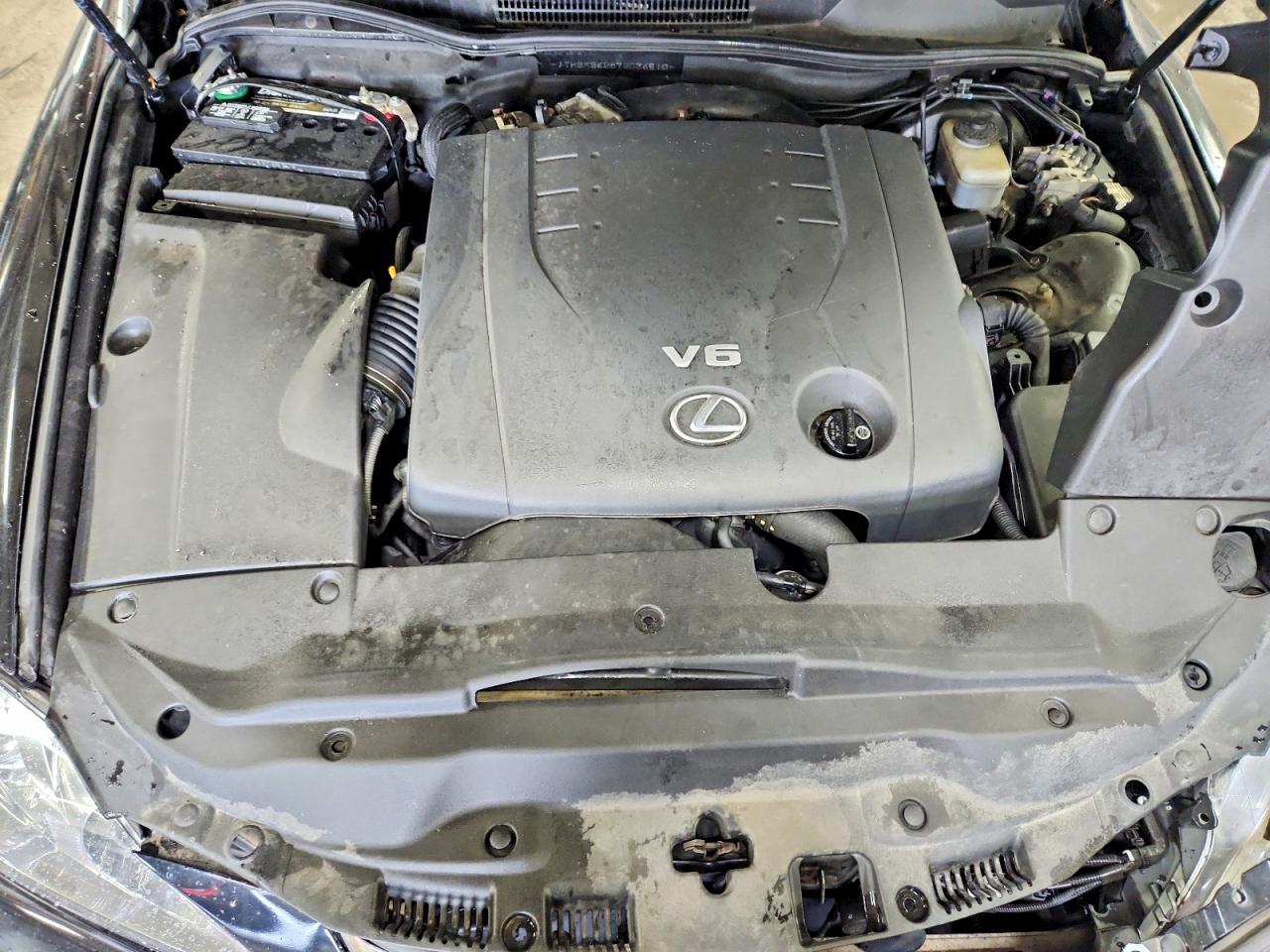 2007 Lexus Is 250 Black vin: JTHBK262872036510